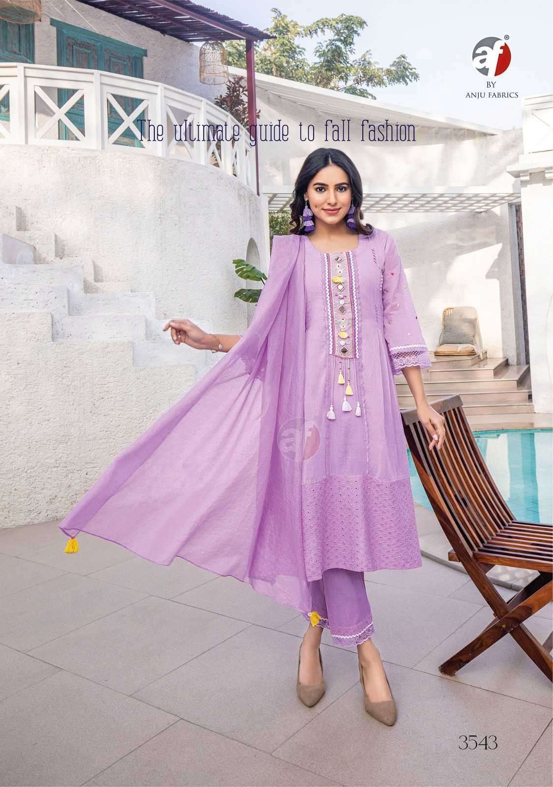 ANJU FAB PRESENTS INSTA GIRL VOL-5  NEW LAUNCHING EXCLUSIVE READYMADE KURTIS CATALOG WHOLESALER AND EXPORTER IN SURAT