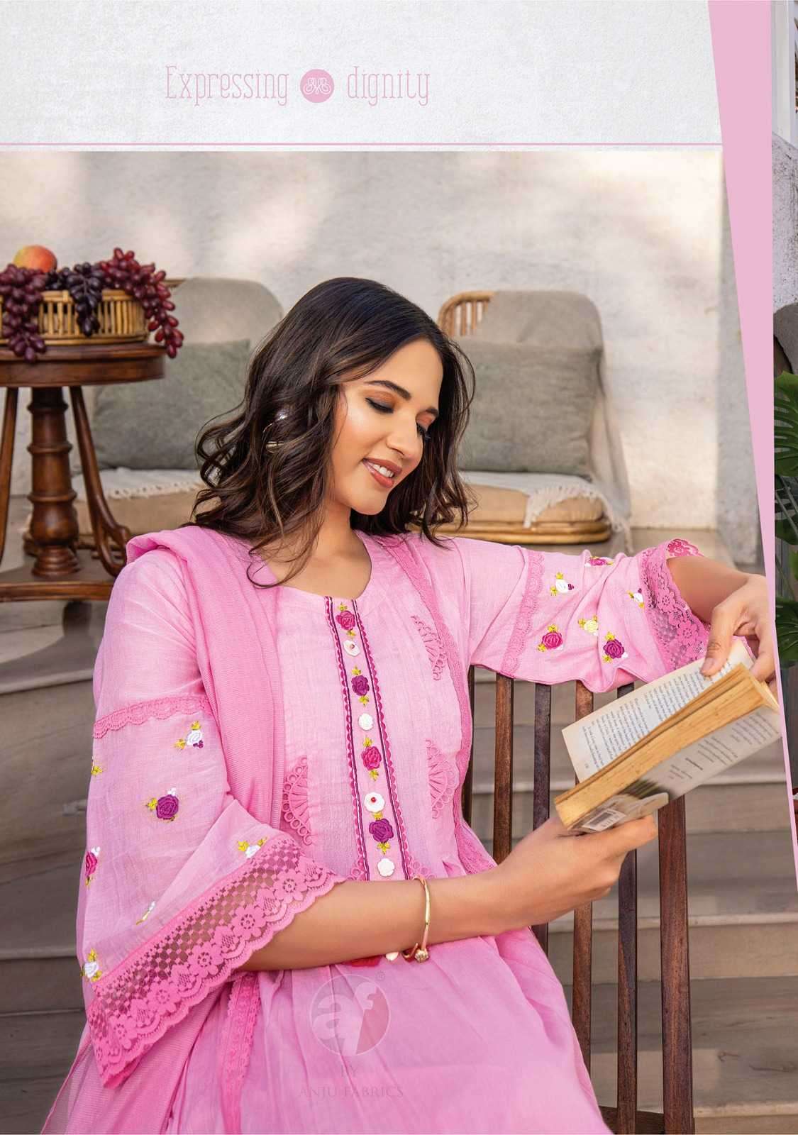 ANJU FAB PRESENTS INSTA GIRL VOL-5  NEW LAUNCHING EXCLUSIVE READYMADE KURTIS CATALOG WHOLESALER AND EXPORTER IN SURAT
