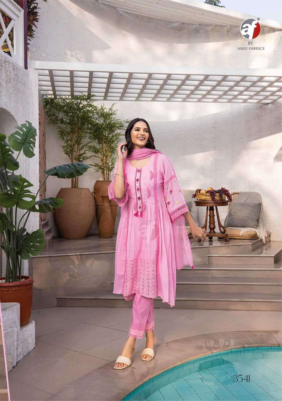 ANJU FAB PRESENTS INSTA GIRL VOL-5  NEW LAUNCHING EXCLUSIVE READYMADE KURTIS CATALOG WHOLESALER AND EXPORTER IN SURAT