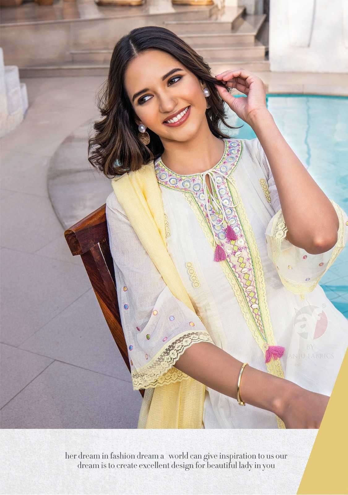 ANJU FAB PRESENTS INSTA GIRL VOL-5  NEW LAUNCHING EXCLUSIVE READYMADE KURTIS CATALOG WHOLESALER AND EXPORTER IN SURAT