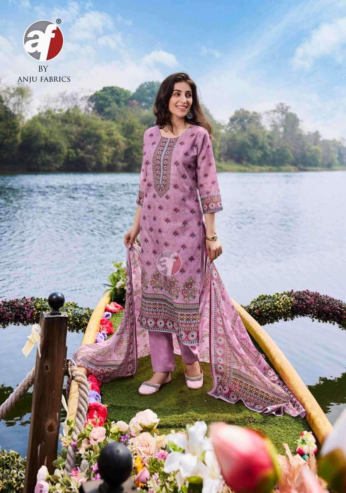 ANJU FAB PRESENTS PREETY PETALS VOL-2 SUMMER WEAR READYMADE KURTIS CATALOG WHOLESALER AND EXPORTER IN SURAT
