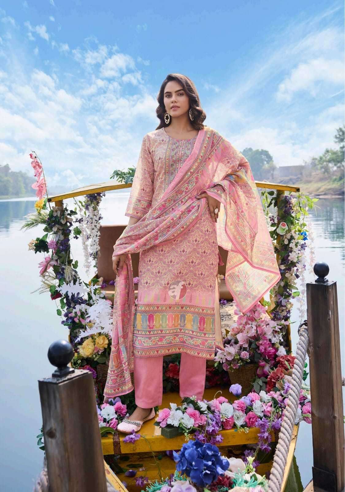 ANJU FAB PRESENTS PREETY PETALS VOL-2 SUMMER WEAR READYMADE KURTIS CATALOG WHOLESALER AND EXPORTER IN SURAT