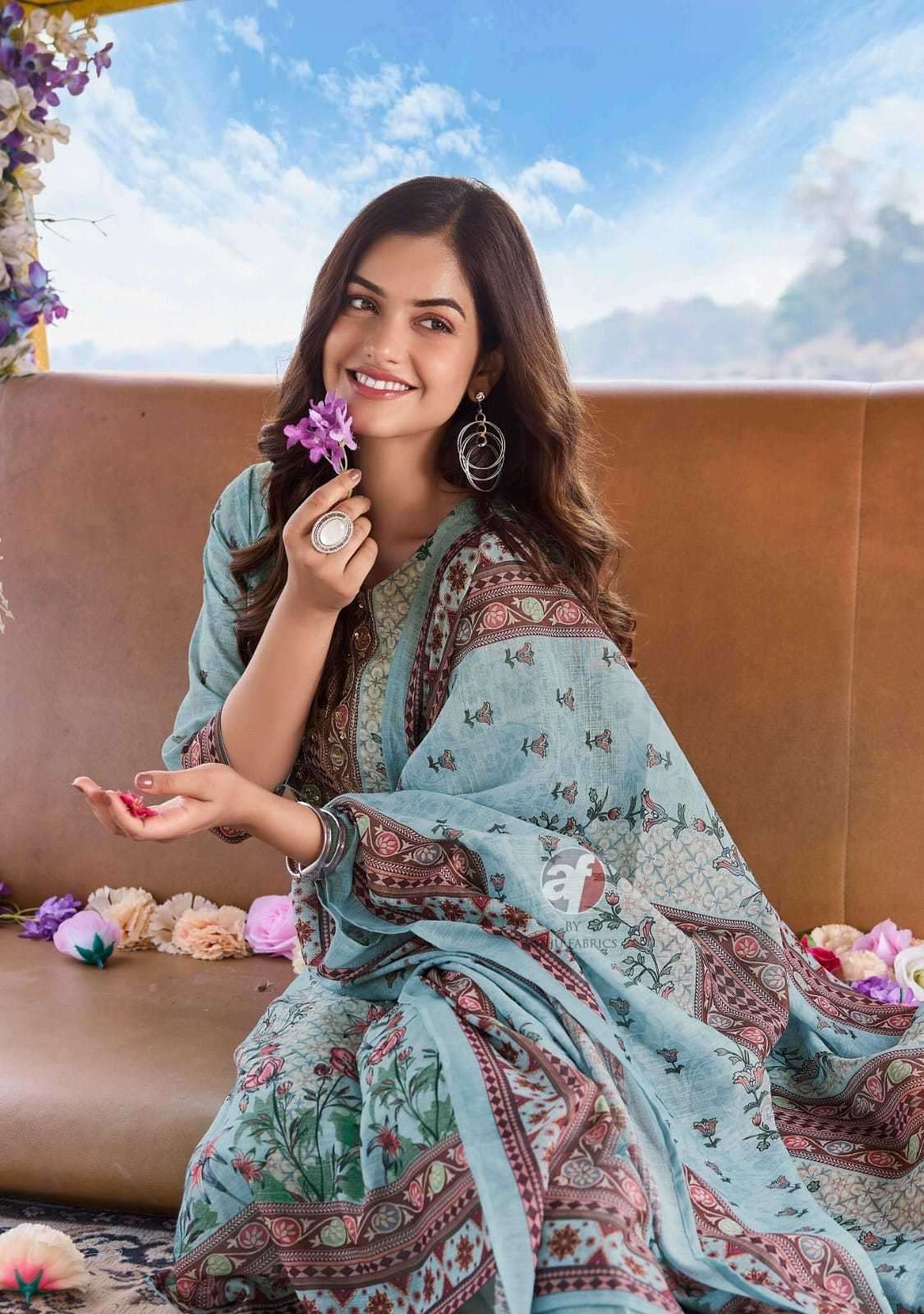 ANJU FAB PRESENTS PREETY PETALS VOL-2 SUMMER WEAR READYMADE KURTIS CATALOG WHOLESALER AND EXPORTER IN SURAT