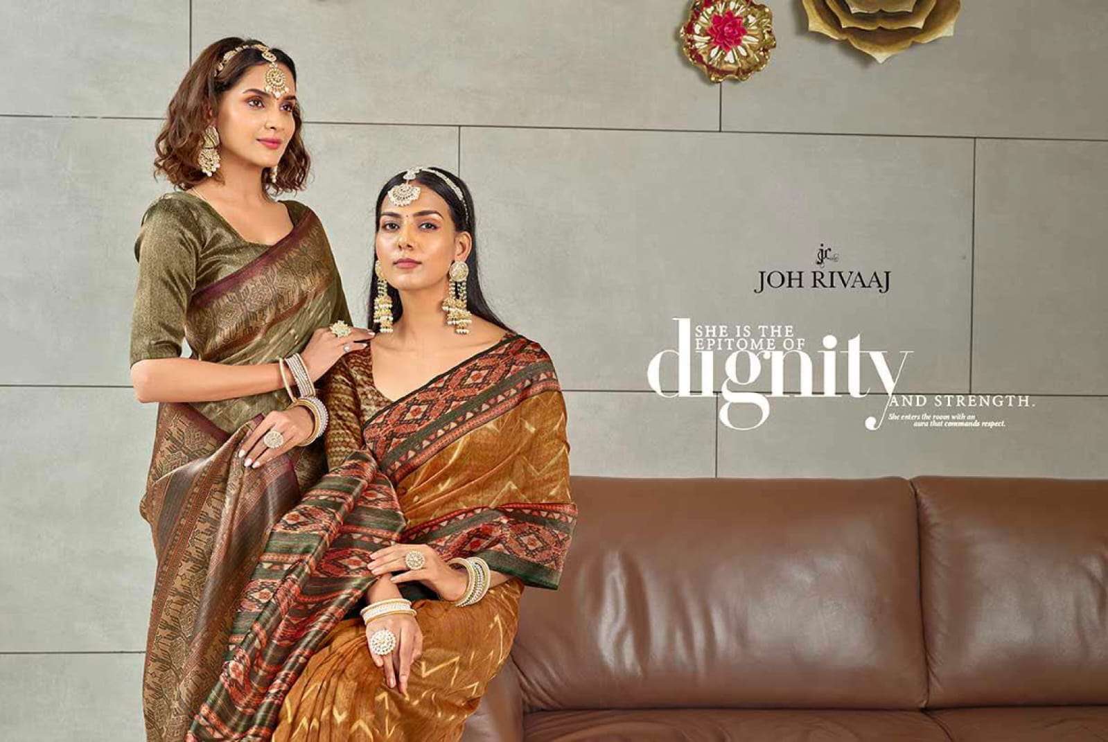 JOH RIVAAJ PRESENTS JANISHA FANCY SAREES CATALOG WHOLESALER AND EXPORTER IN SURAT 