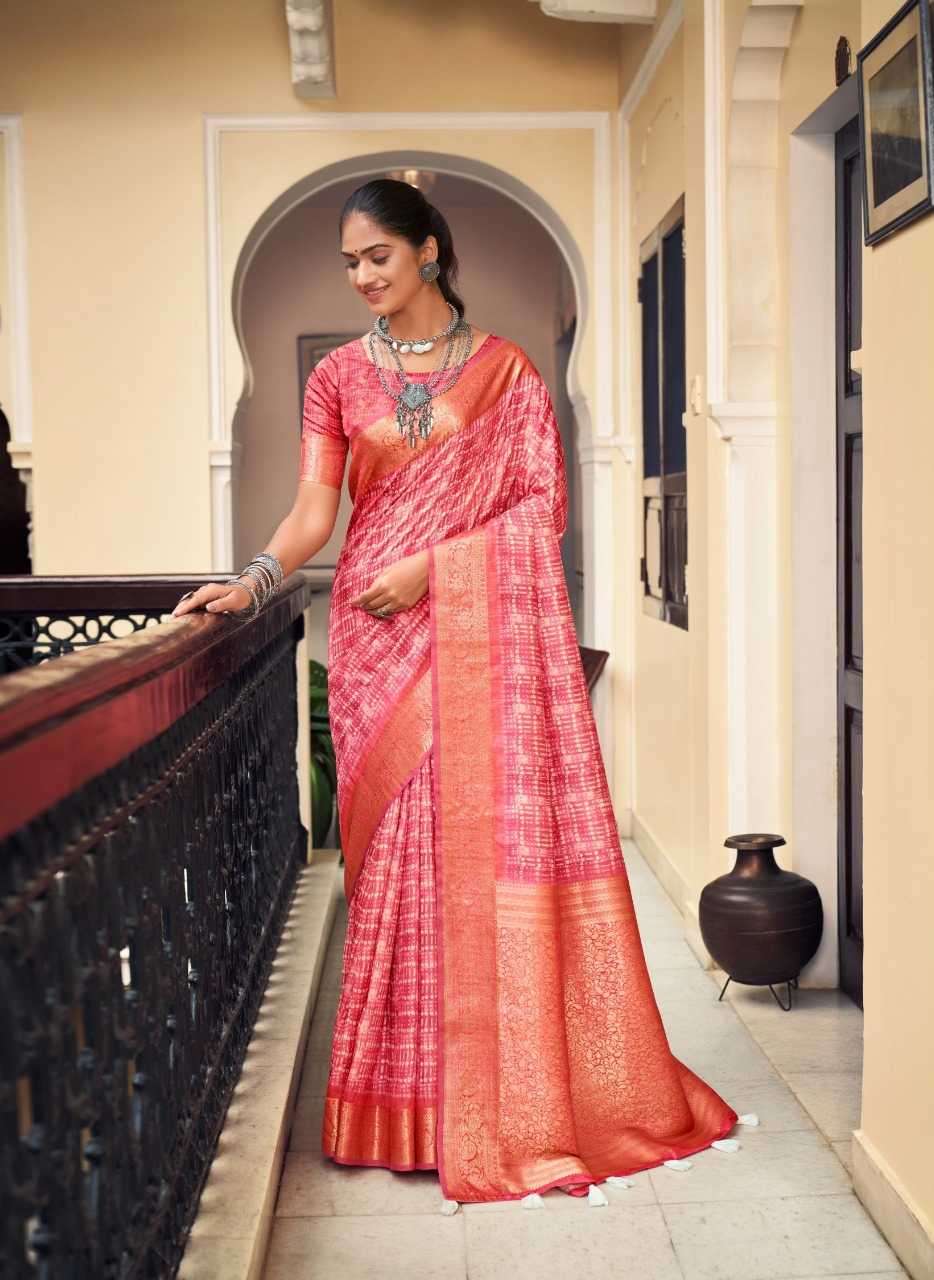 PANKH PRESENTS SPARKING BEAUTY MAHAK SILK BASE SAREE EXPORTS CATALOG WHOLESALER AND EXPORTER IN SURAT