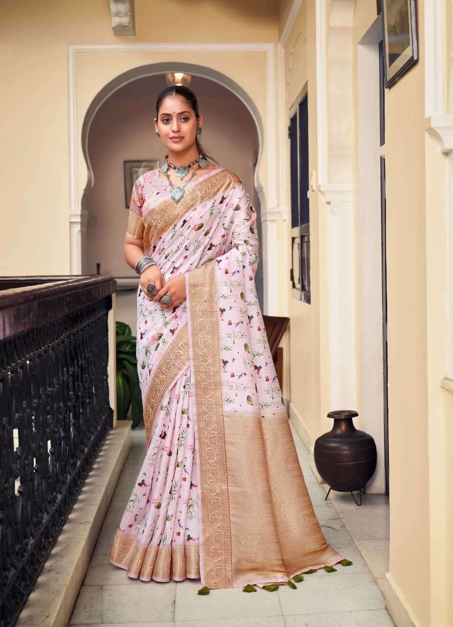 PANKH PRESENTS SPARKING BEAUTY MAHAK SILK BASE SAREE EXPORTS CATALOG WHOLESALER AND EXPORTER IN SURAT