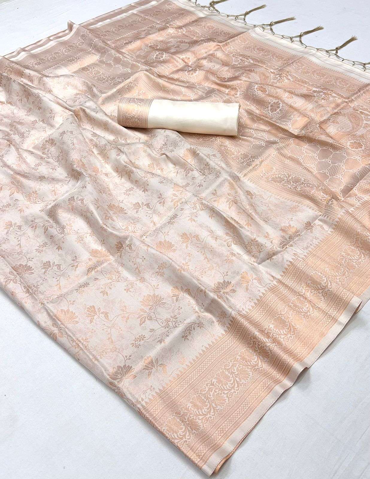 RAJBEER PRESENTS KZAINAB SOFT HANDLOOM WEAVING SAREES CATALOG WHOLESALER AND EXPORTER IN SURAT