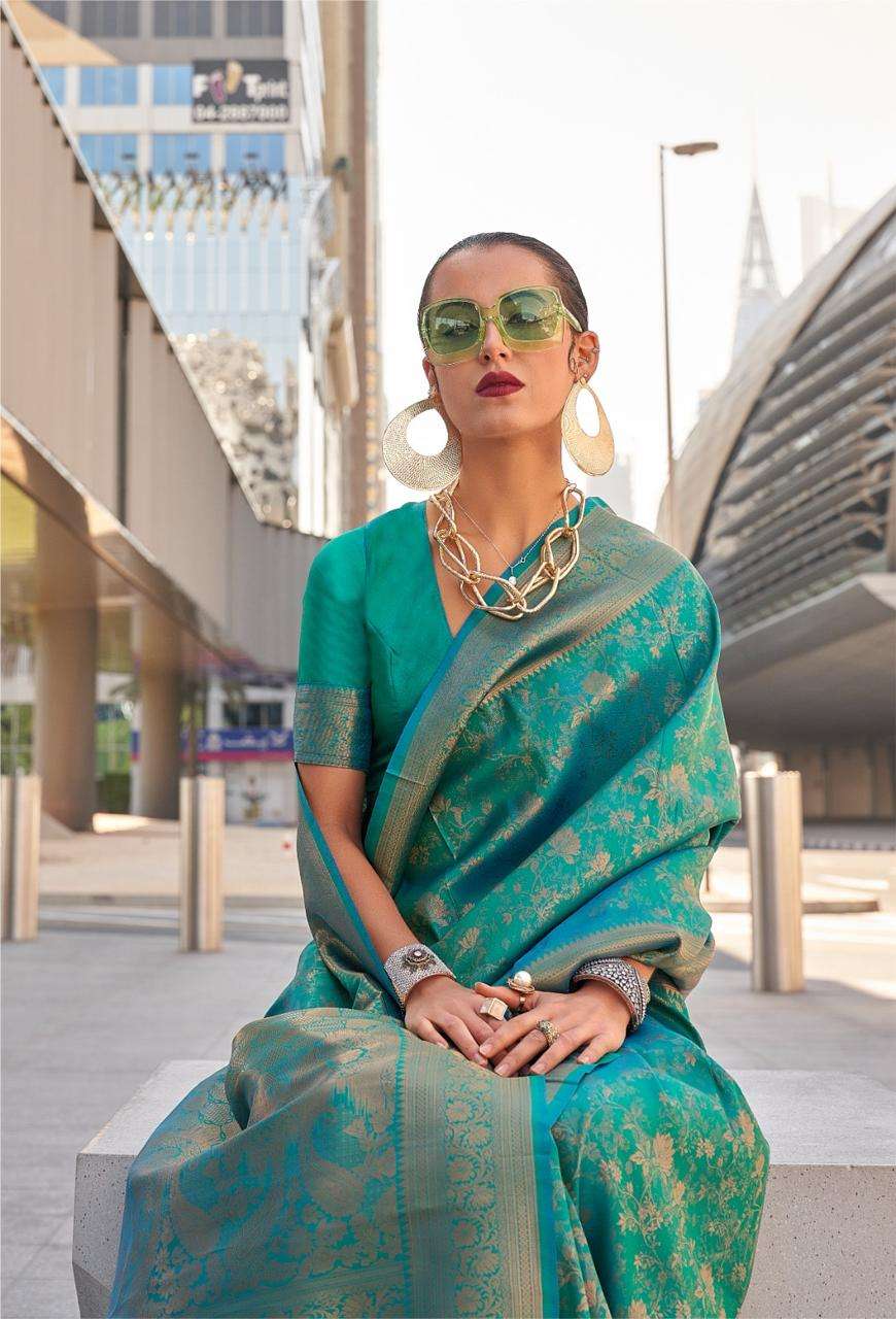 RAJBEER PRESENTS KZAINAB SOFT HANDLOOM WEAVING SAREES CATALOG WHOLESALER AND EXPORTER IN SURAT