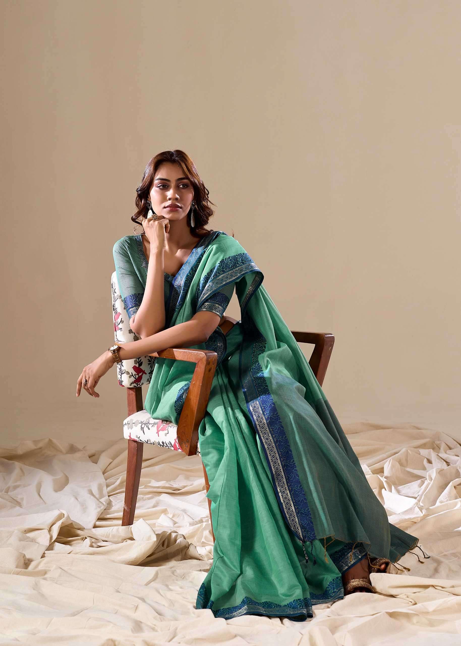 RAJPATH PRESENTS ABHILASHA SILK FANCY WEAR HANDLOOM COTTON SAREE CATALOG WHOLESALER AND EXPORTER IN SURAT
