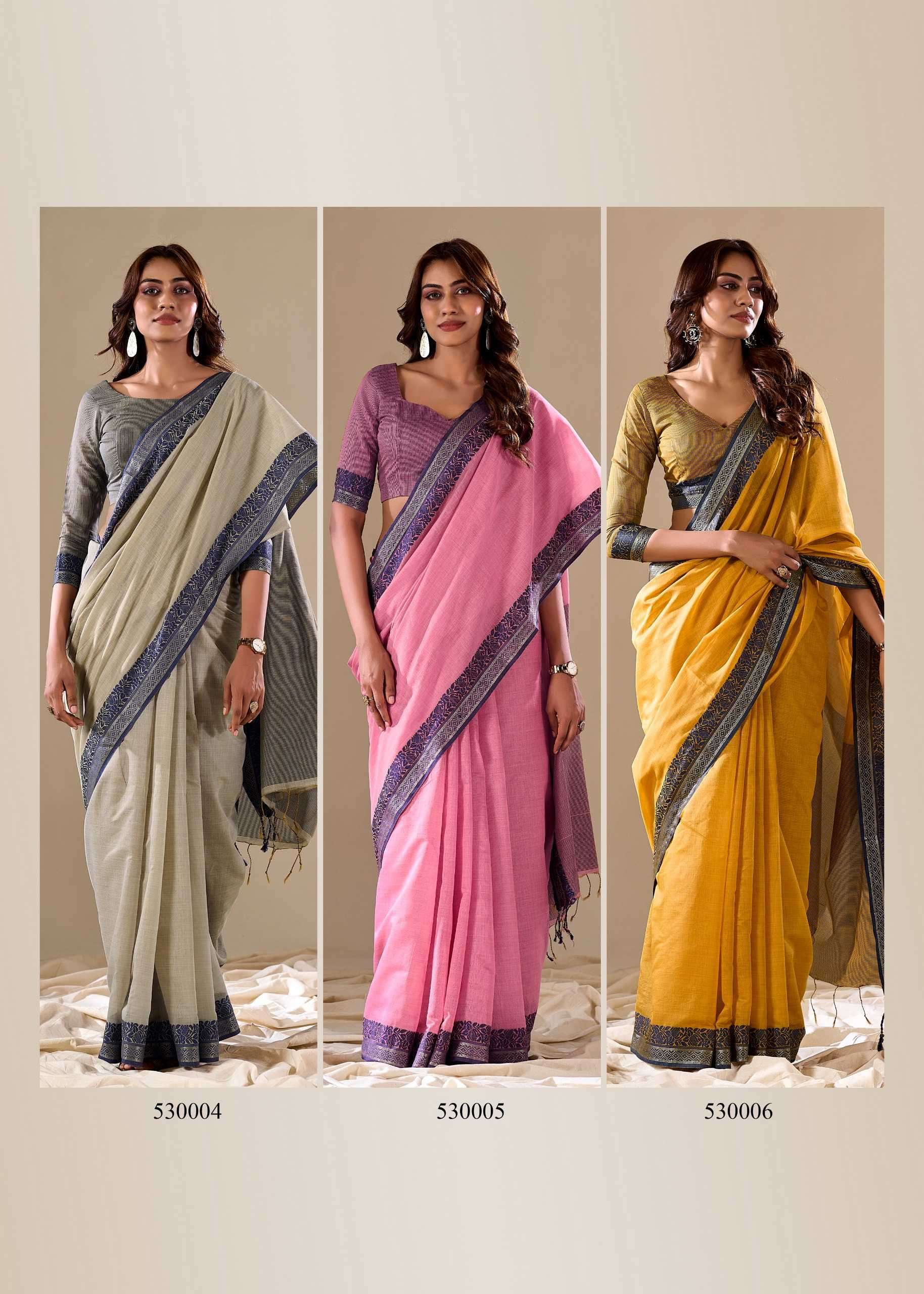 RAJPATH PRESENTS ABHILASHA SILK FANCY WEAR HANDLOOM COTTON SAREE CATALOG WHOLESALER AND EXPORTER IN SURAT