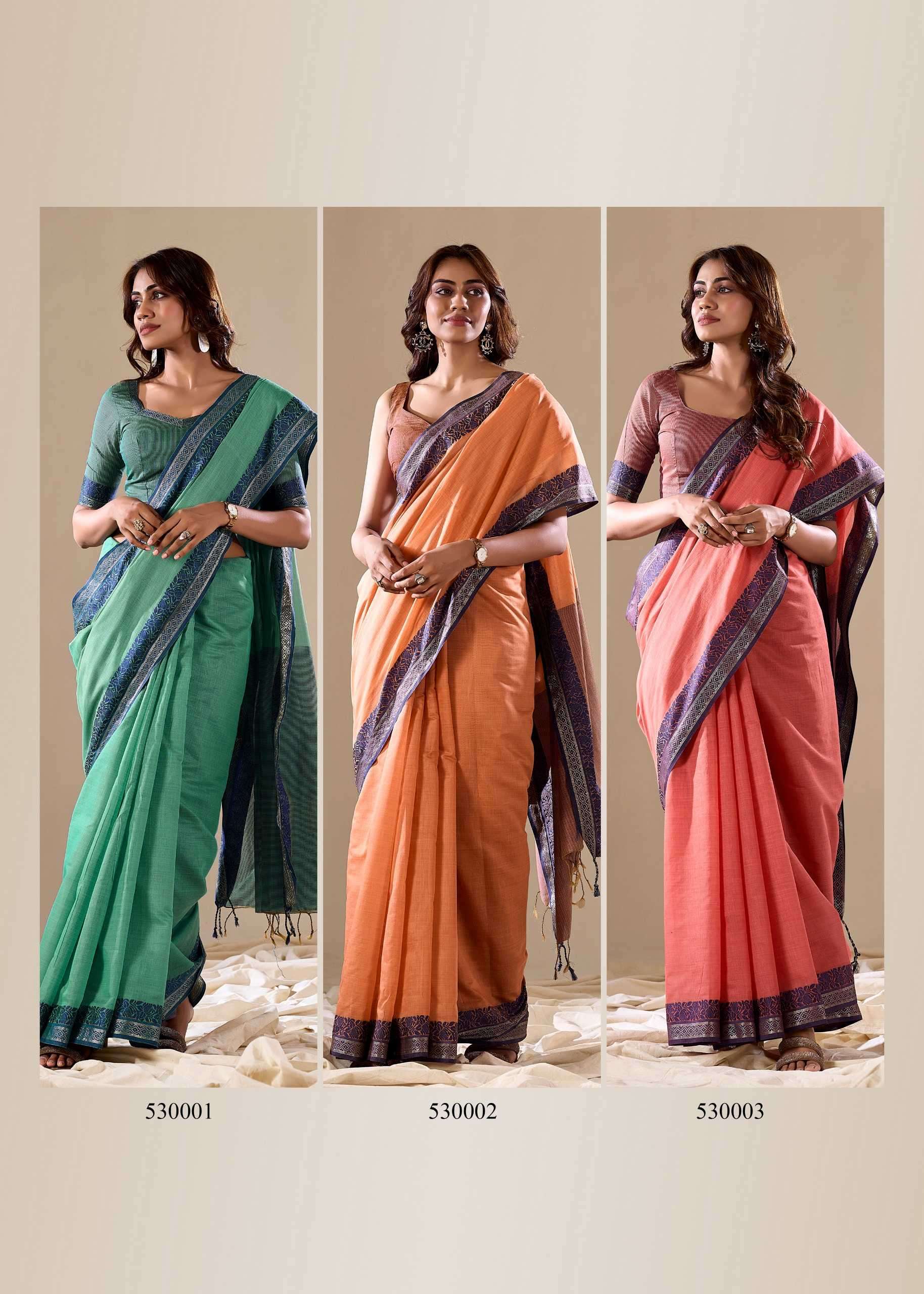 RAJPATH PRESENTS ABHILASHA SILK FANCY WEAR HANDLOOM COTTON SAREE CATALOG WHOLESALER AND EXPORTER IN SURAT