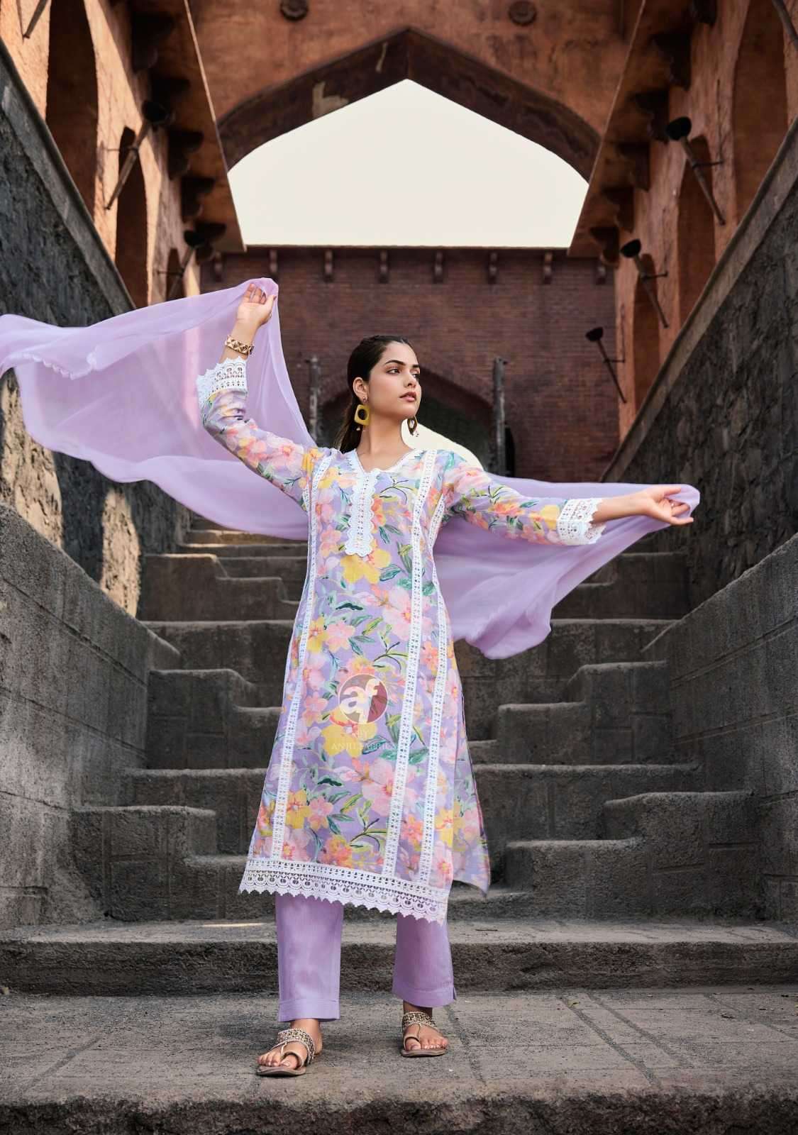 ANJU FAB PRESENTS SAKHI RE VOL-2 FULLY STITCH EXCLUSIVE LINEN COTTON KURTIS CATALOG WHOLESALER AND EXPORTER IN SURAT