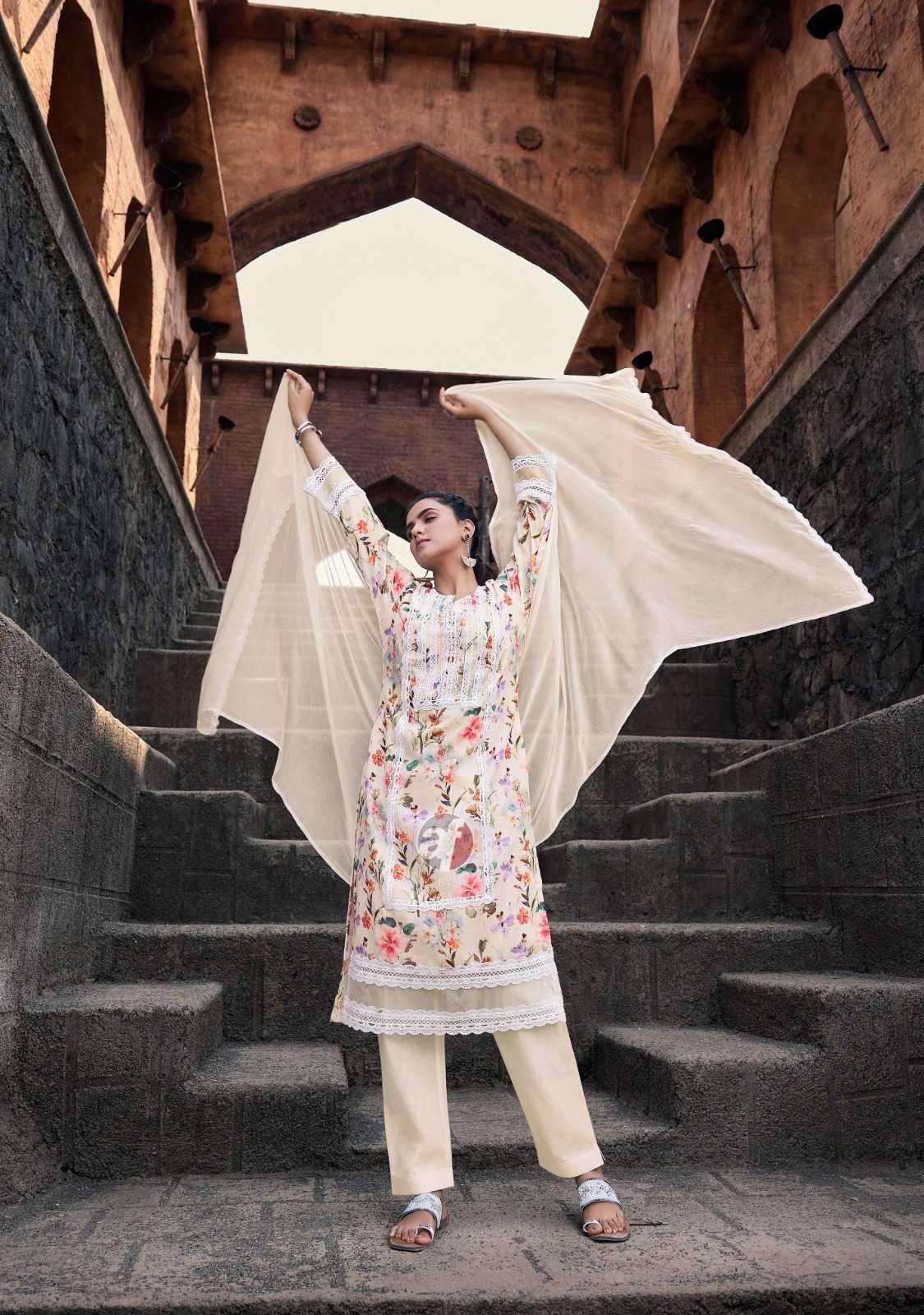 ANJU FAB PRESENTS SAKHI RE VOL-2 FULLY STITCH EXCLUSIVE LINEN COTTON KURTIS CATALOG WHOLESALER AND EXPORTER IN SURAT