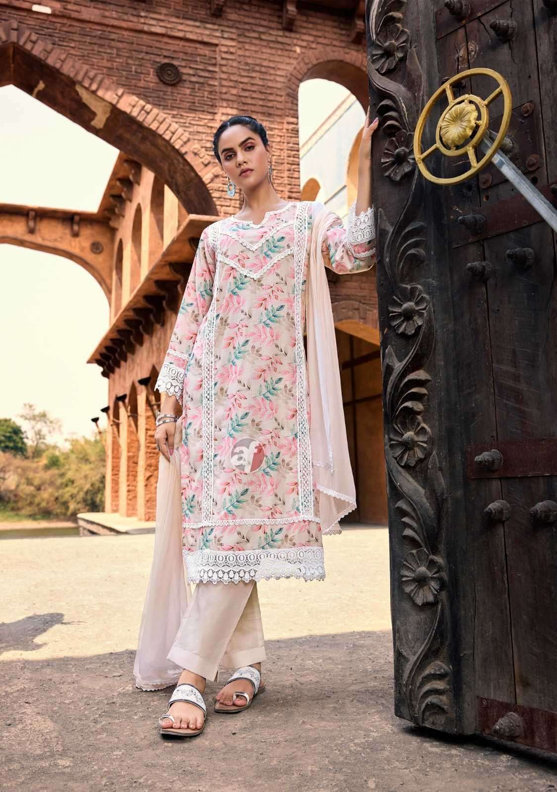 ANJU FAB PRESENTS SAKHI RE VOL-2 FULLY STITCH EXCLUSIVE LINEN COTTON KURTIS CATALOG WHOLESALER AND EXPORTER IN SURAT