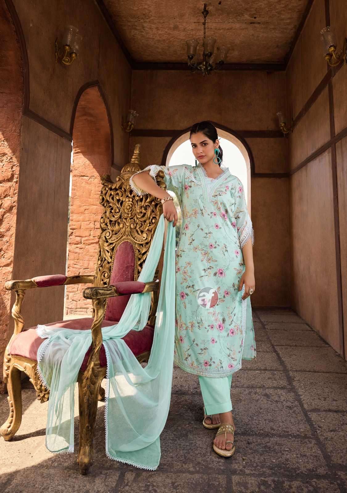 ANJU FAB PRESENTS SAKHI RE VOL-2 FULLY STITCH EXCLUSIVE LINEN COTTON KURTIS CATALOG WHOLESALER AND EXPORTER IN SURAT
