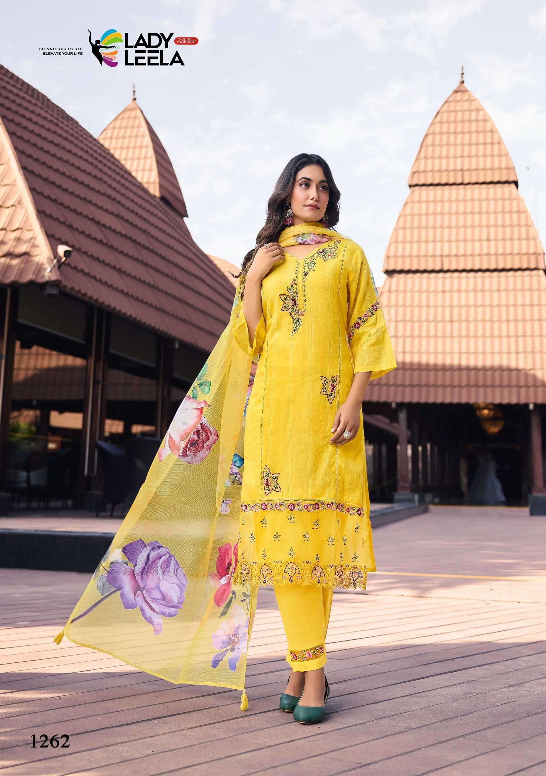 LADY LEELA PRESENTS SUMMER TRENDS STYLISH EXCLUSIVE FULL STITCH COTTON KURTIS CATALOG WHOLESALER AND EXPORTER IN SURAT
