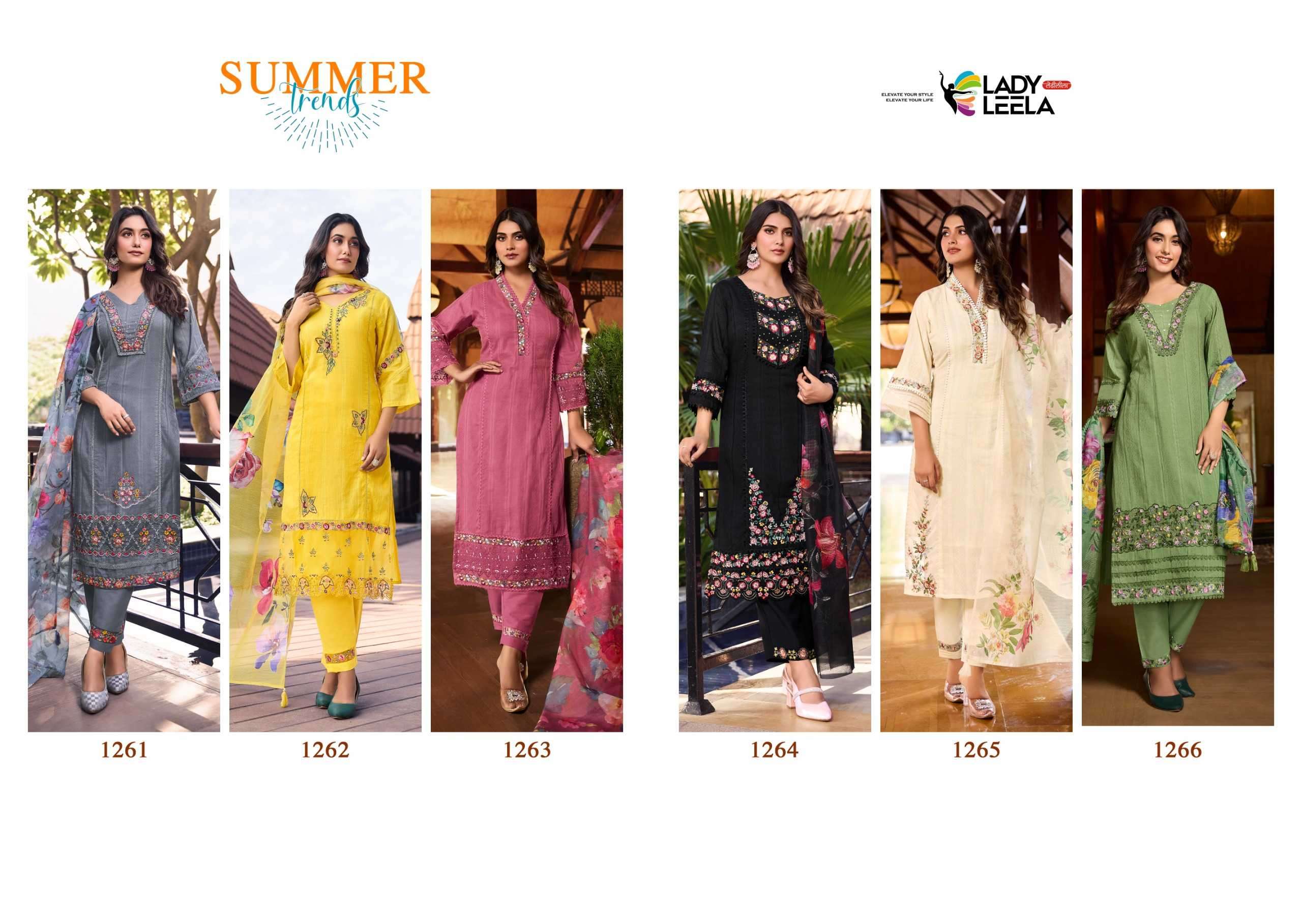 LADY LEELA PRESENTS SUMMER TRENDS STYLISH EXCLUSIVE FULL STITCH COTTON KURTIS CATALOG WHOLESALER AND EXPORTER IN SURAT