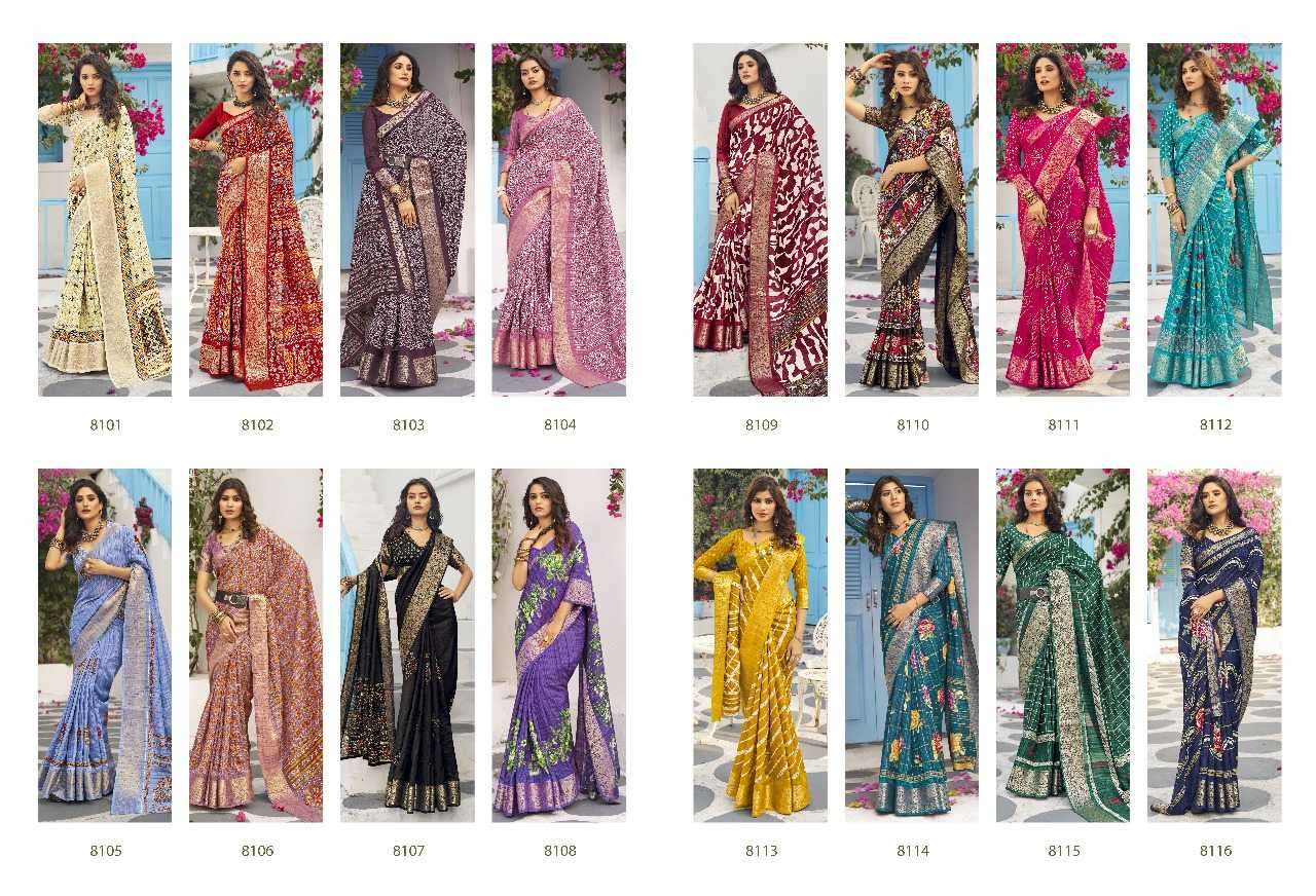 PANKH PRESENTS DEEPIKA SILK HIT DESIGN MUNGA SILK PRINTED SAREES CATALOG WHOLESALER AND EXPORTER IN SURAT