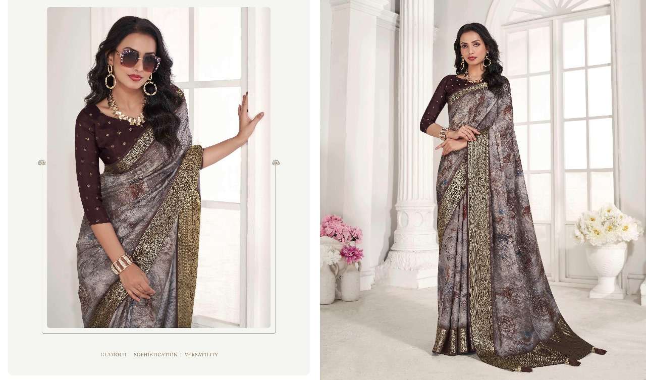 PANKH PRESENTS SHREYANKA SILK PURE VISCOSE KATHA LINE SILK SAREE EXPORTS CATALOG WHOLESALER AND EXPORTER IN SURAT