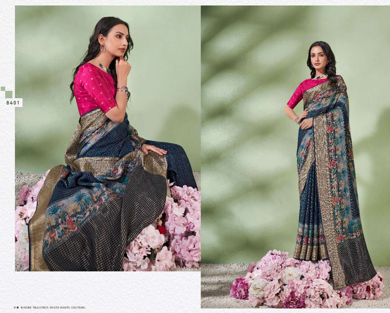 PANKH PRESENTS SMRITI SILK SILK BASE SAREE EXPORTS CATALOG WHOLESALER AND EXPORTER IN SURAT