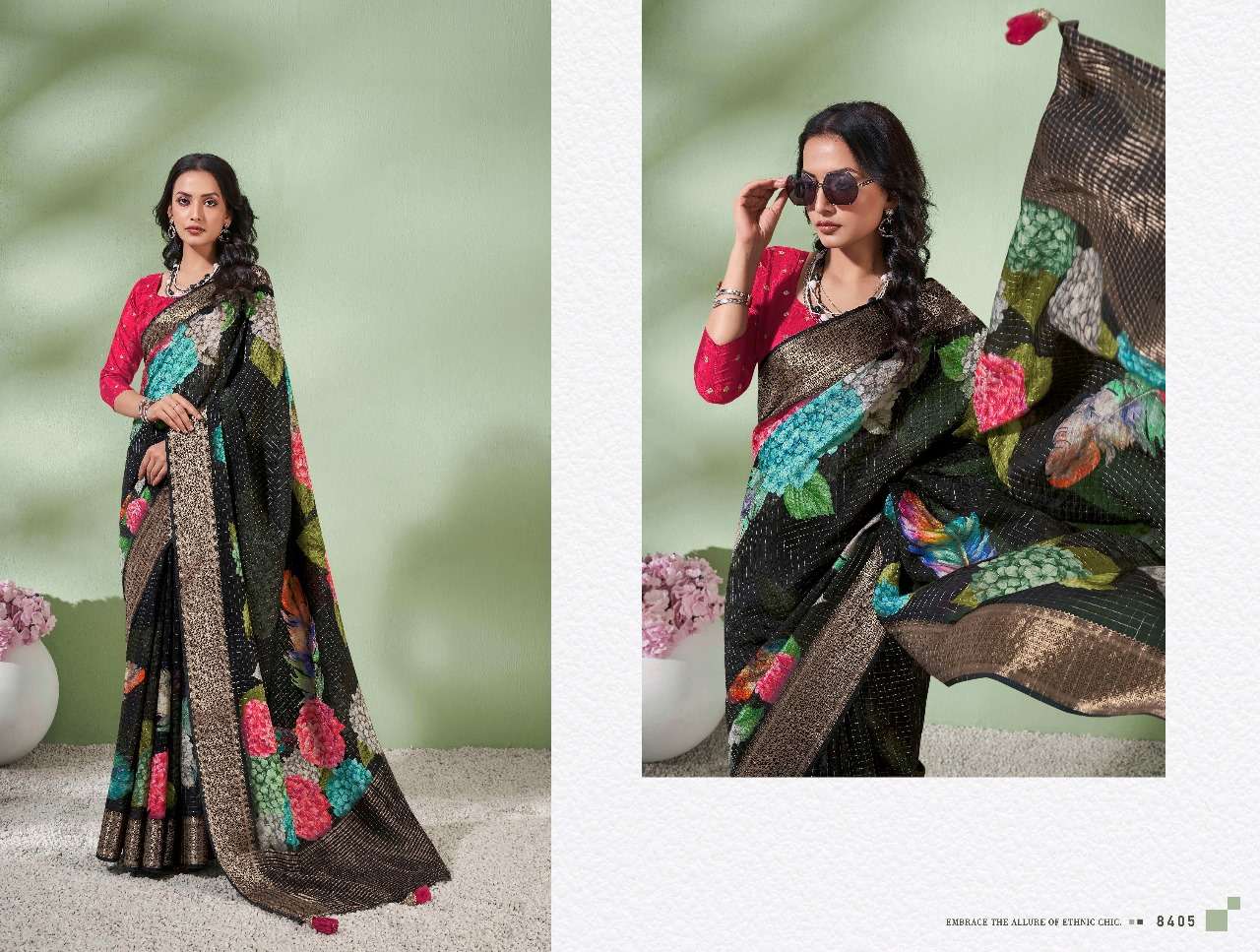 PANKH PRESENTS SMRITI SILK SILK BASE SAREE EXPORTS CATALOG WHOLESALER AND EXPORTER IN SURAT