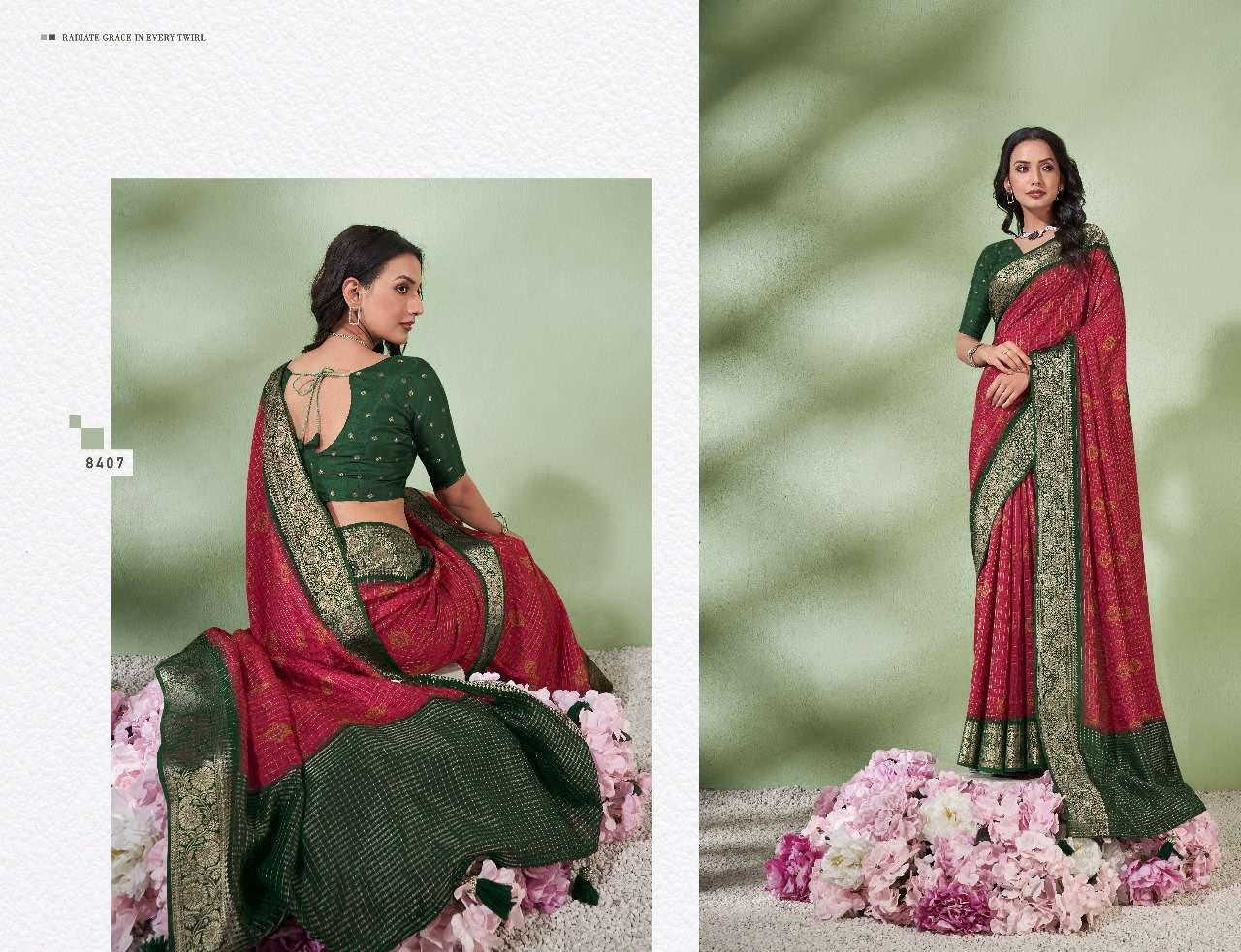 PANKH PRESENTS SMRITI SILK SILK BASE SAREE EXPORTS CATALOG WHOLESALER AND EXPORTER IN SURAT