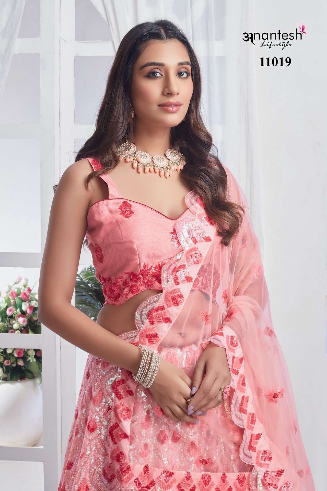 ANANTESH LIFESTYLE PRESENTS BRIDESMAID VOL-3 DESIGNER LEHNGHA CHOLI CATALOG WHOLESALER AND EXPORTER IN SURAT