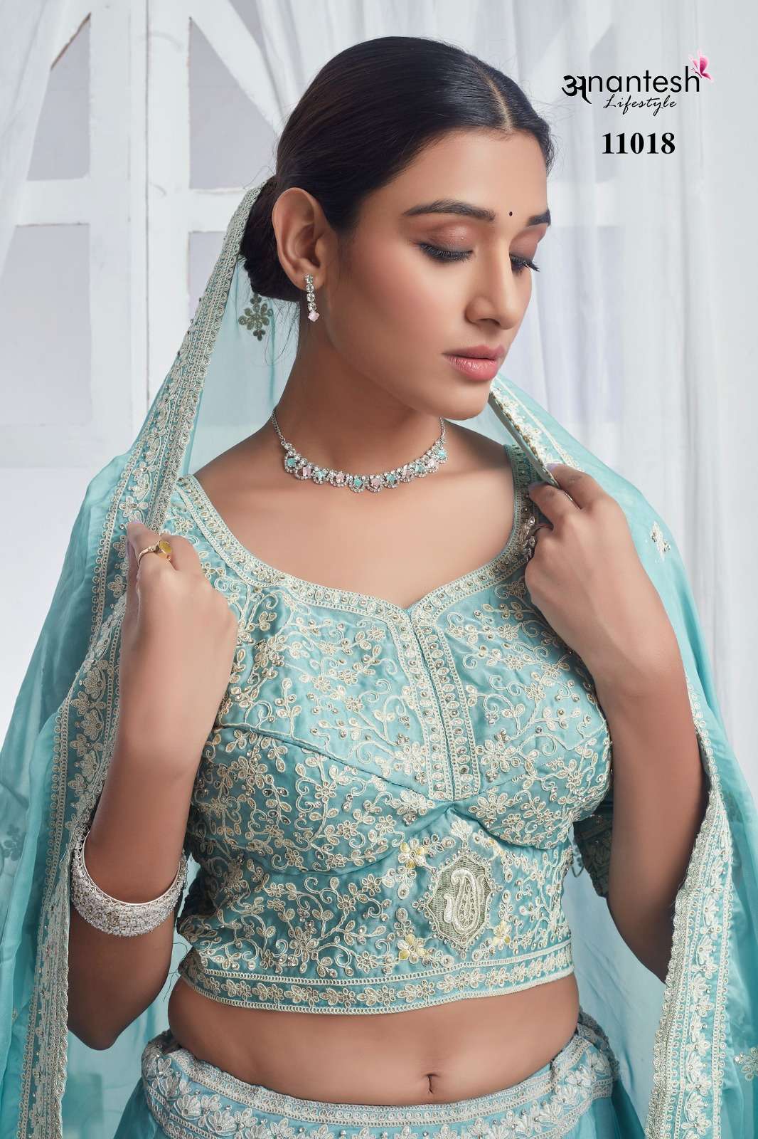 ANANTESH LIFESTYLE PRESENTS BRIDESMAID VOL-3 DESIGNER LEHNGHA CHOLI CATALOG WHOLESALER AND EXPORTER IN SURAT