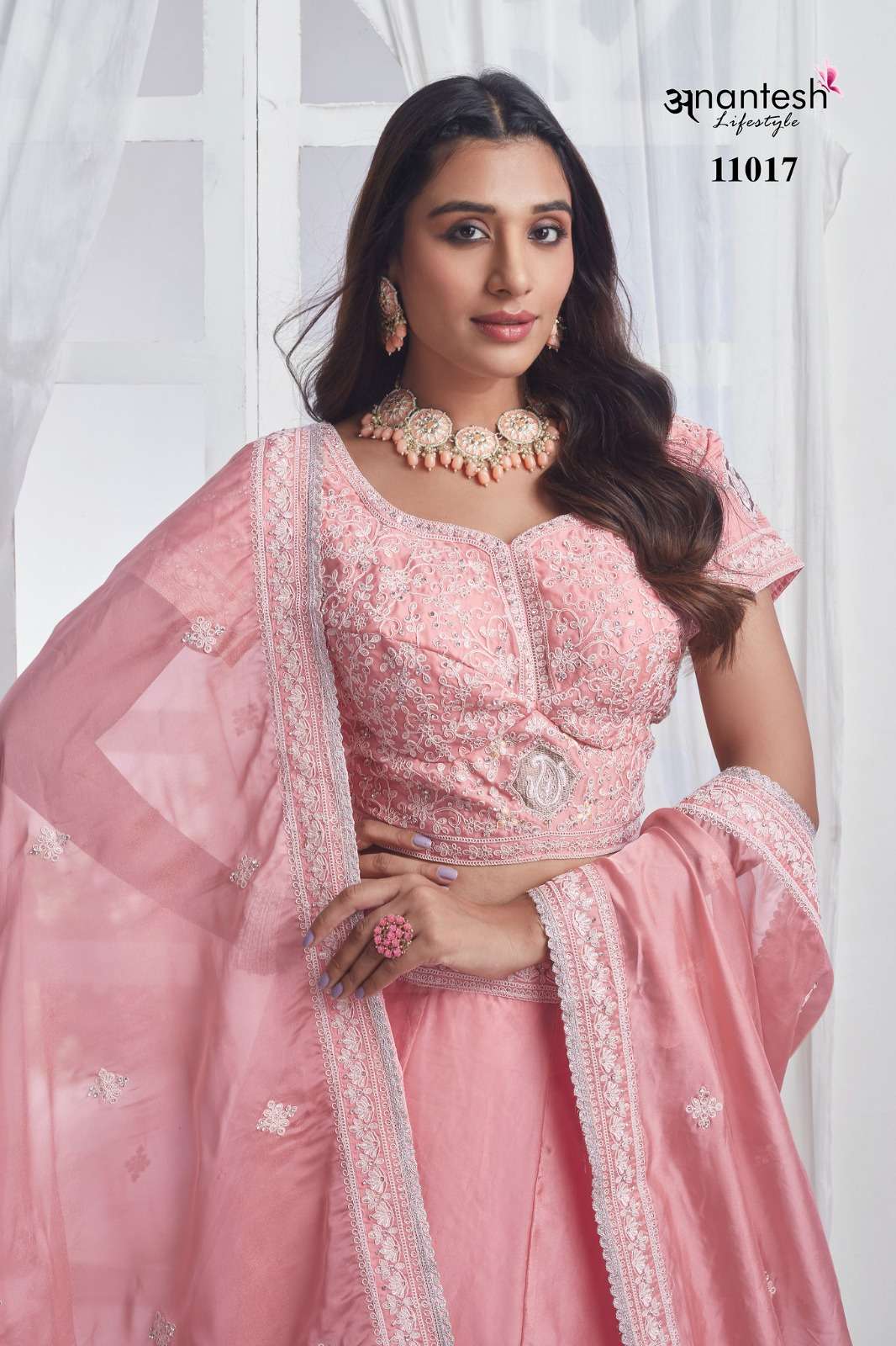 ANANTESH LIFESTYLE PRESENTS BRIDESMAID VOL-3 DESIGNER LEHNGHA CHOLI CATALOG WHOLESALER AND EXPORTER IN SURAT