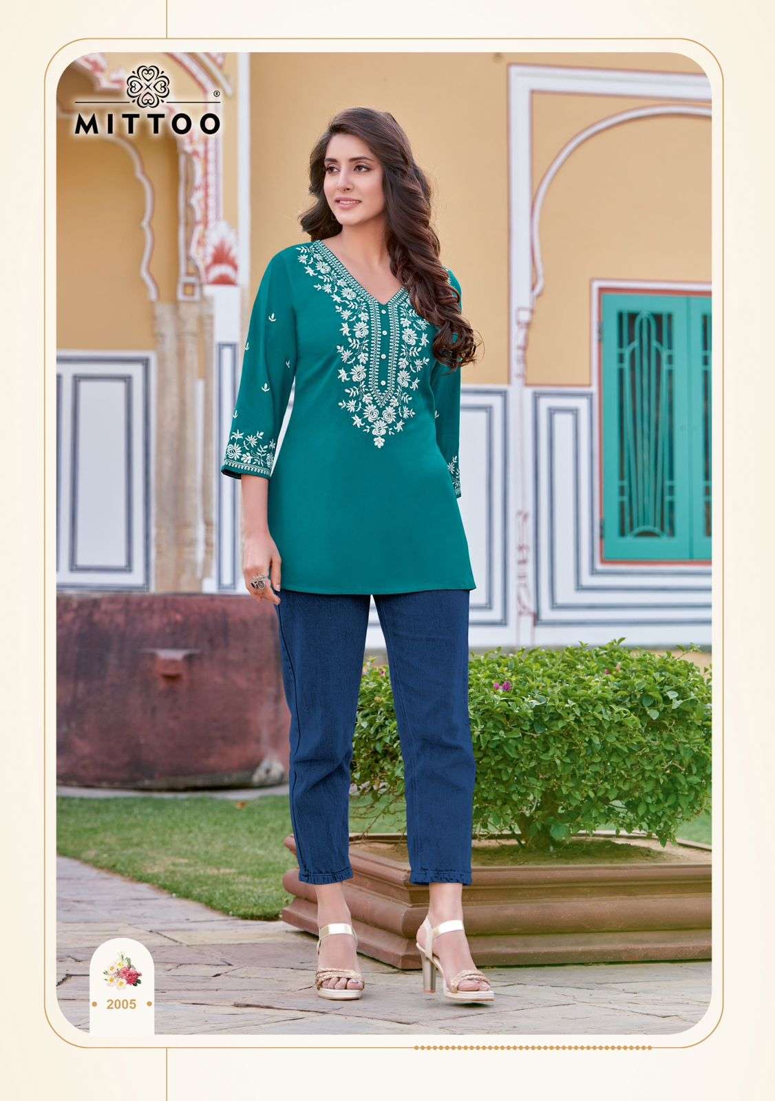 MITTOO PRESENTS CHARMI FANCY TOP CATALOG WHOLESALER AND EXPORTER IN SURAT 