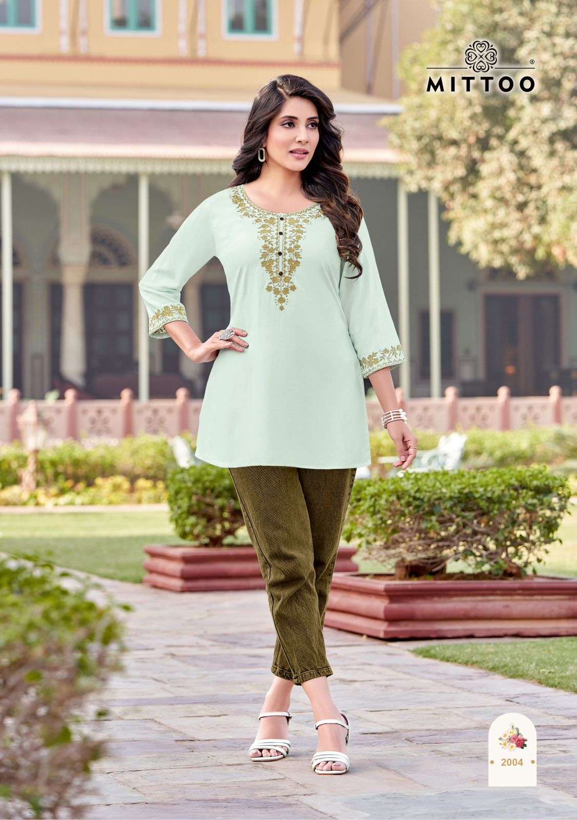MITTOO PRESENTS CHARMI FANCY TOP CATALOG WHOLESALER AND EXPORTER IN SURAT 