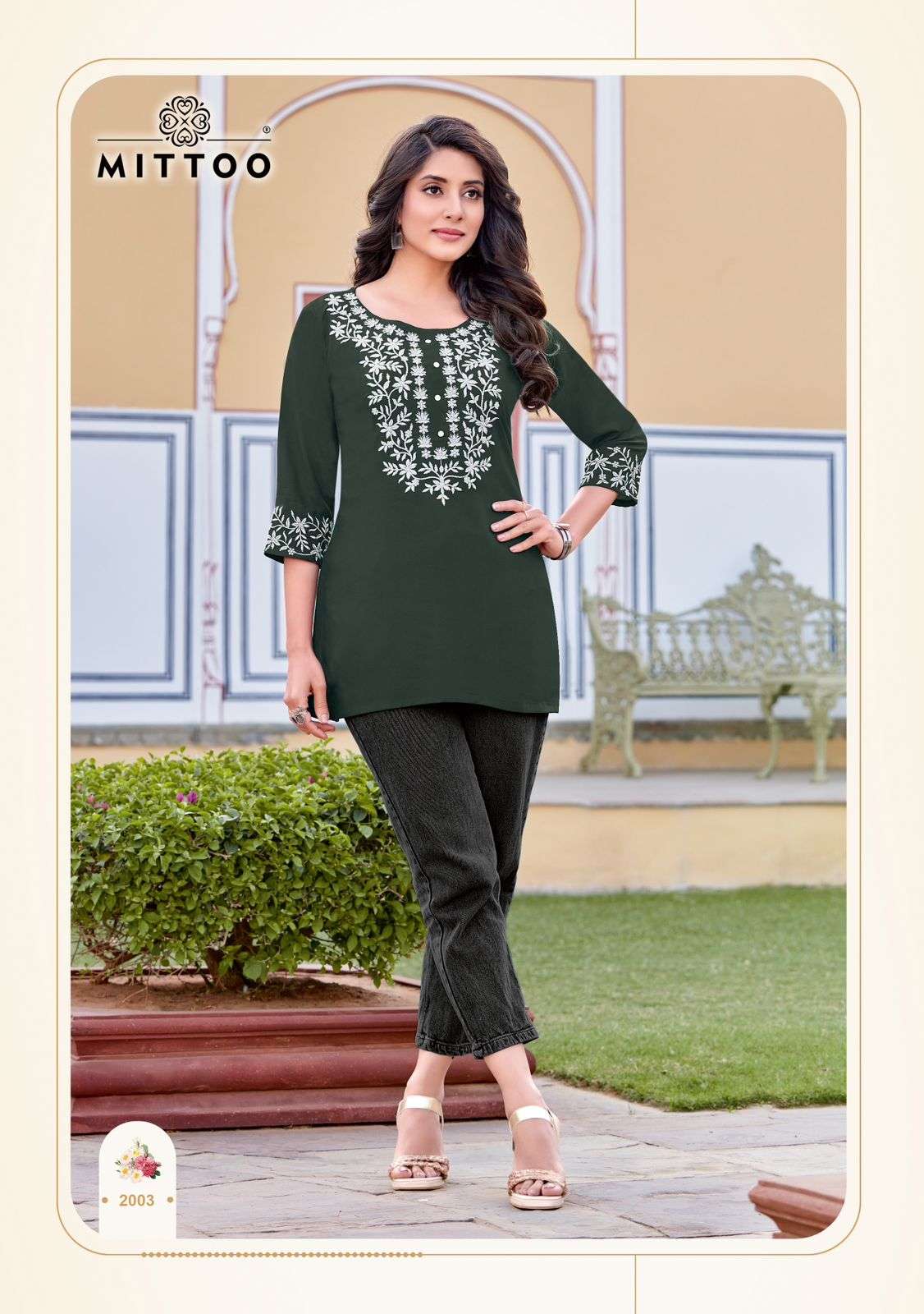 MITTOO PRESENTS CHARMI FANCY TOP CATALOG WHOLESALER AND EXPORTER IN SURAT 