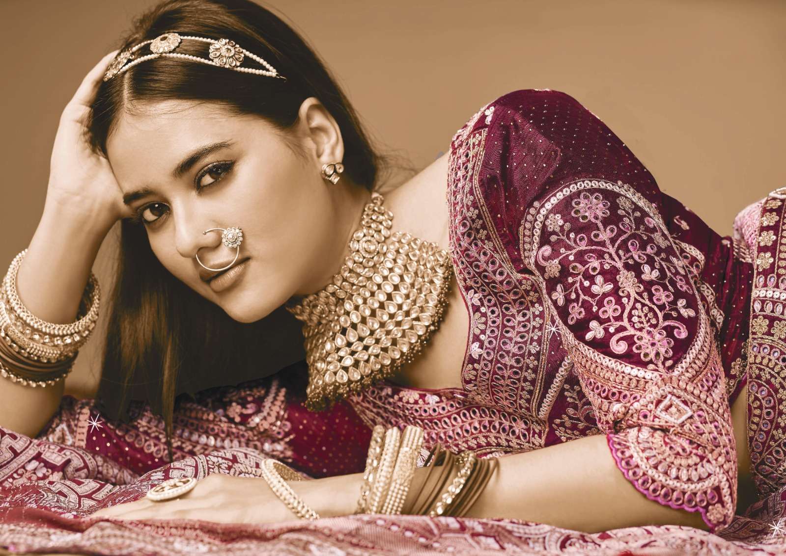 RAJGURU PRESENTS DEVI DESIGNER FANCY SAREES WITH DOUBLE BLOUSE CATALOG WHOLESALER AND EXPORTER IN SURAT 