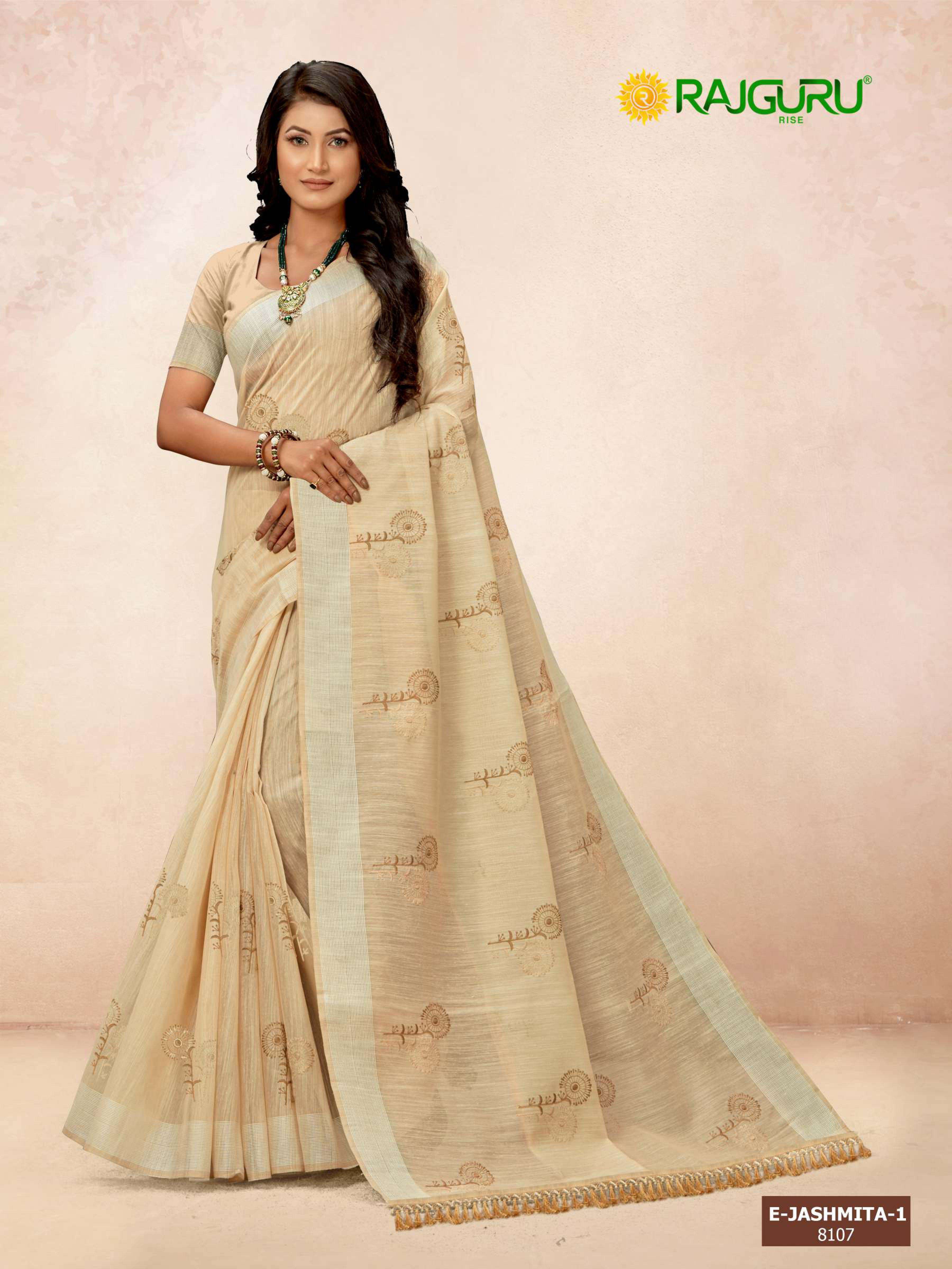RAJGURU PRESENTS E-JASHMITA VOL-1 DESIGNER FANCY  SAREES CATALOG WHOLESALER AND EXPORTER IN SURAT 