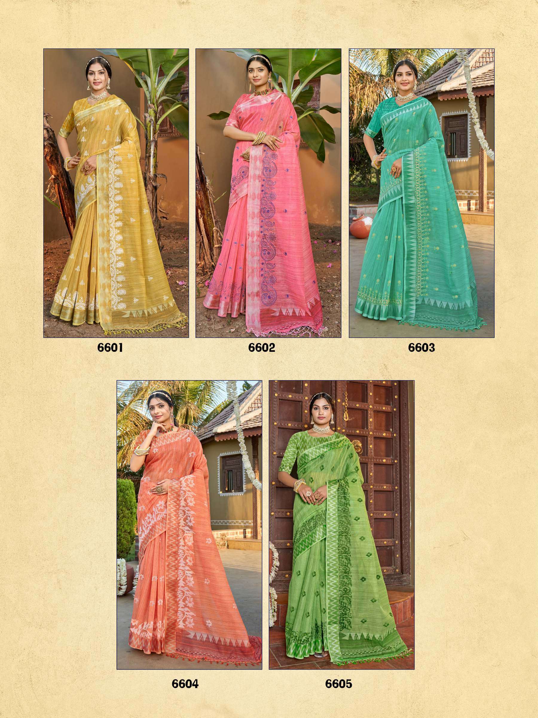 RAJGURU PRESENTS E-MAHOTSAV FANCY WORK SAREES CATALOG WHOLESALER AND EXPORTER IN SURAT 
