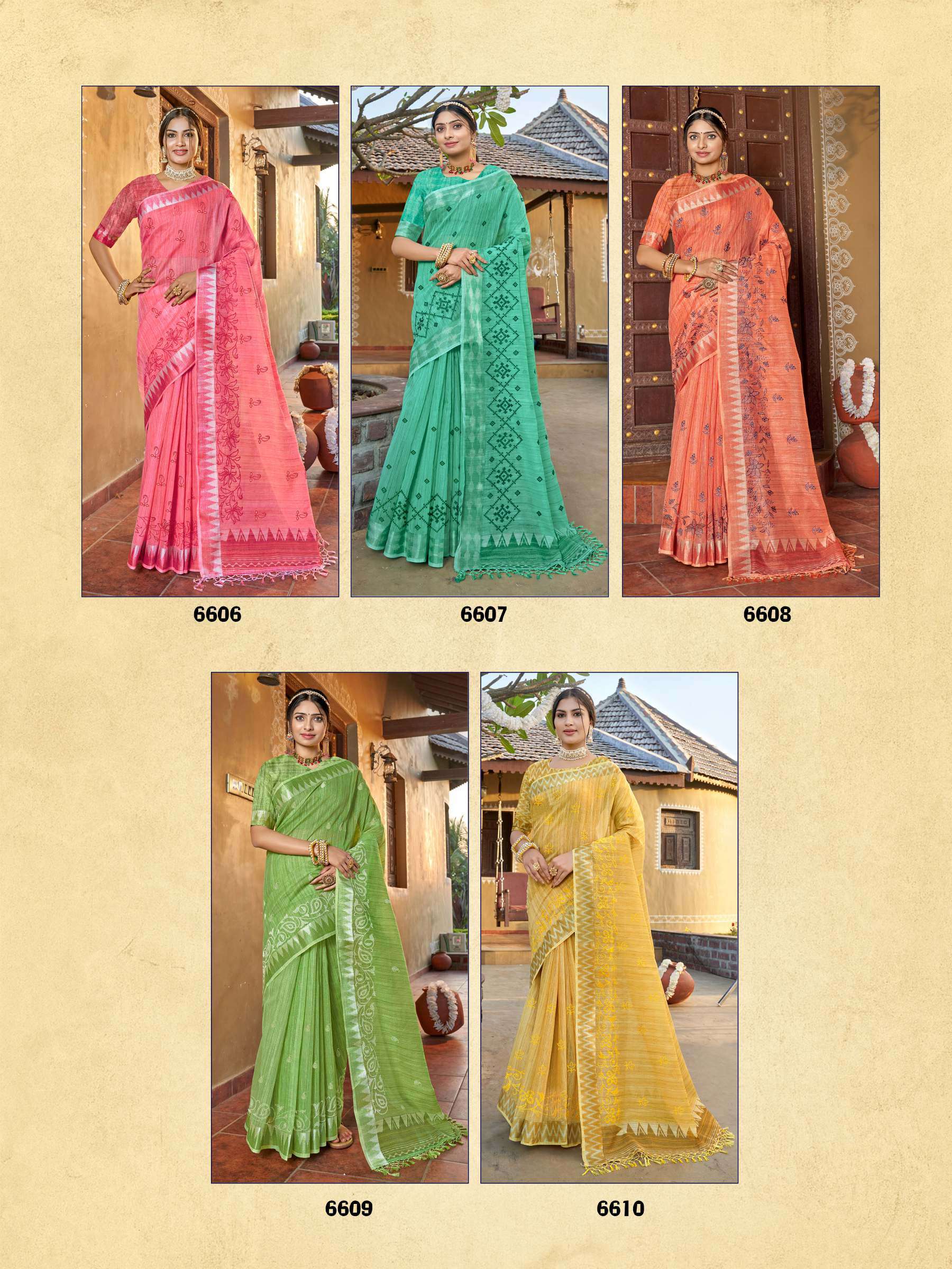 RAJGURU PRESENTS E-MAHOTSAV FANCY WORK SAREES CATALOG WHOLESALER AND EXPORTER IN SURAT 