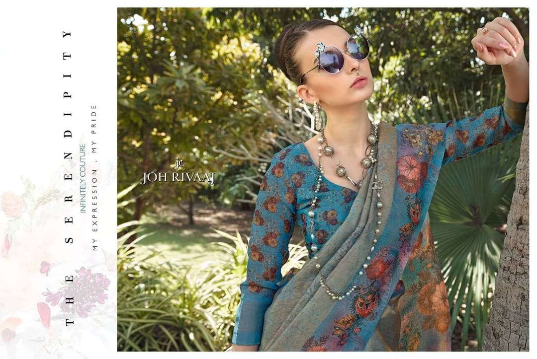 JOH RIVAAJ PRESENTS JASODA CLASSIC LOOK ORGANZA ESCLUSIVE DESIGNER SAREES CATALOG WHOLESALER