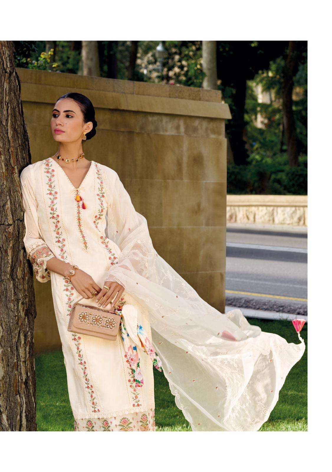 KAILEE FASHION PRESENTS TEHJEEB  EXCLUSIVE DESIGN READYMADE THEARD WORK KURTIS CATALOG WHOLESALER AND EXPORTER IN SURAT