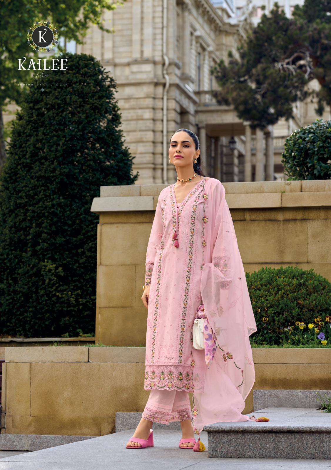 KAILEE FASHION PRESENTS TEHJEEB  EXCLUSIVE DESIGN READYMADE THEARD WORK KURTIS CATALOG WHOLESALER AND EXPORTER IN SURAT