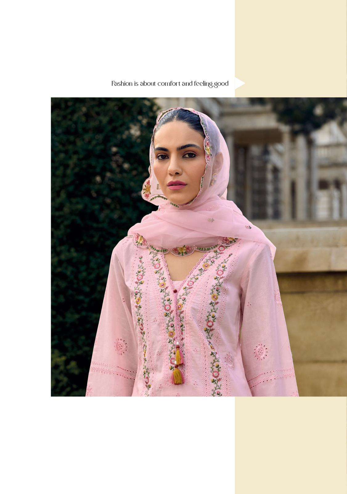 KAILEE FASHION PRESENTS TEHJEEB  EXCLUSIVE DESIGN READYMADE THEARD WORK KURTIS CATALOG WHOLESALER AND EXPORTER IN SURAT