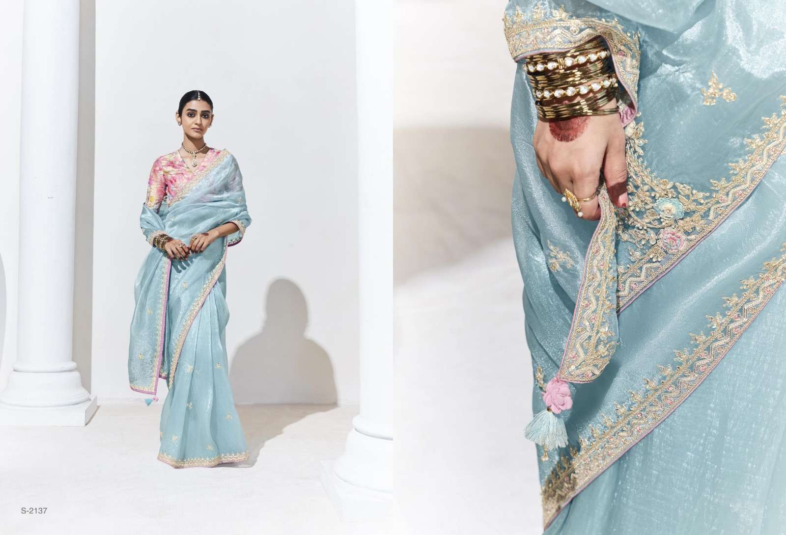 KIMORA PRESENTS RANGAT FANCY PARTY WEAR SAREES CATALOG WHOLESALER AND EXPORTER IN SURAT