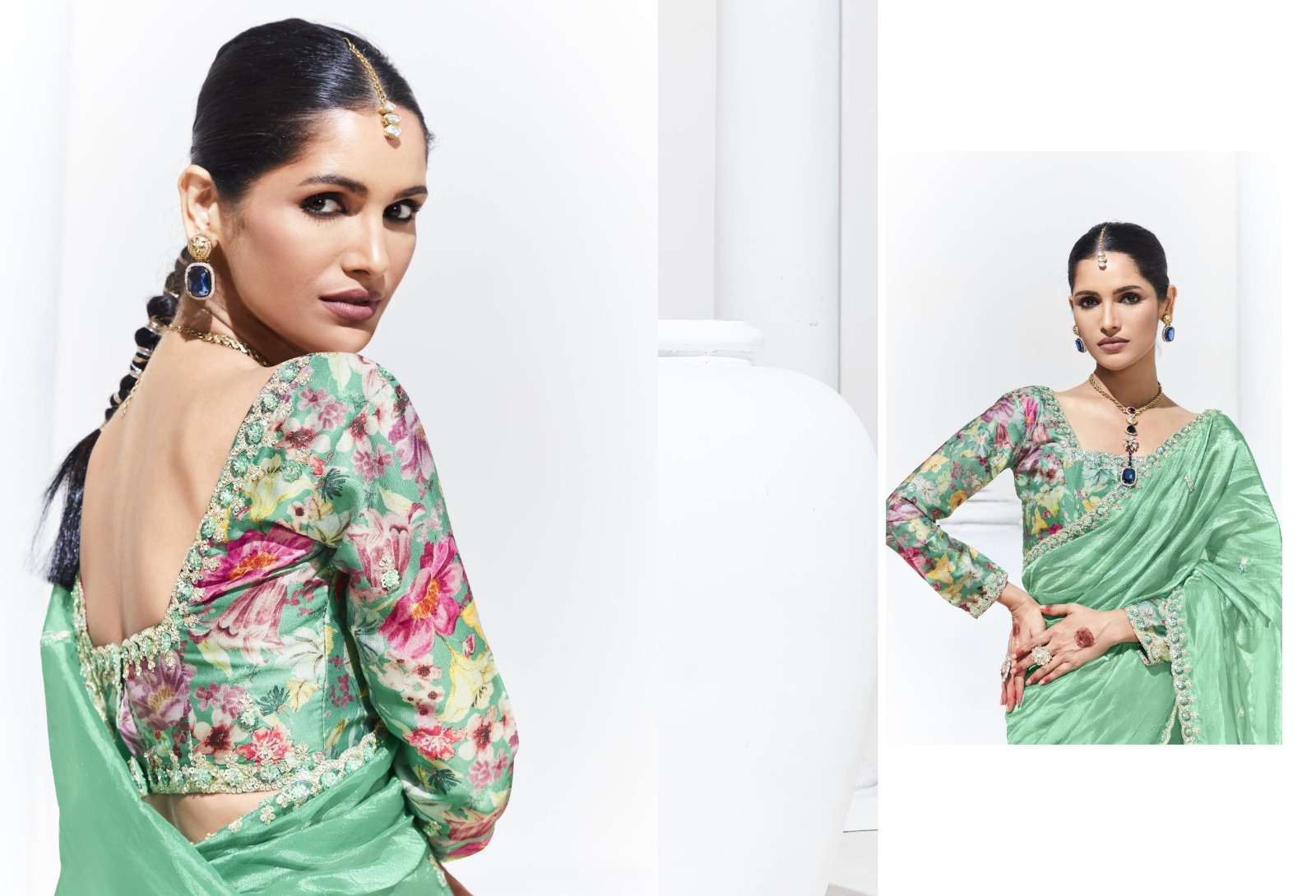 KIMORA PRESENTS RANGAT FANCY PARTY WEAR SAREES CATALOG WHOLESALER AND EXPORTER IN SURAT