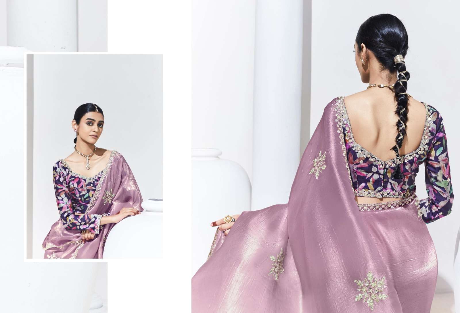 KIMORA PRESENTS RANGAT FANCY PARTY WEAR SAREES CATALOG WHOLESALER AND EXPORTER IN SURAT