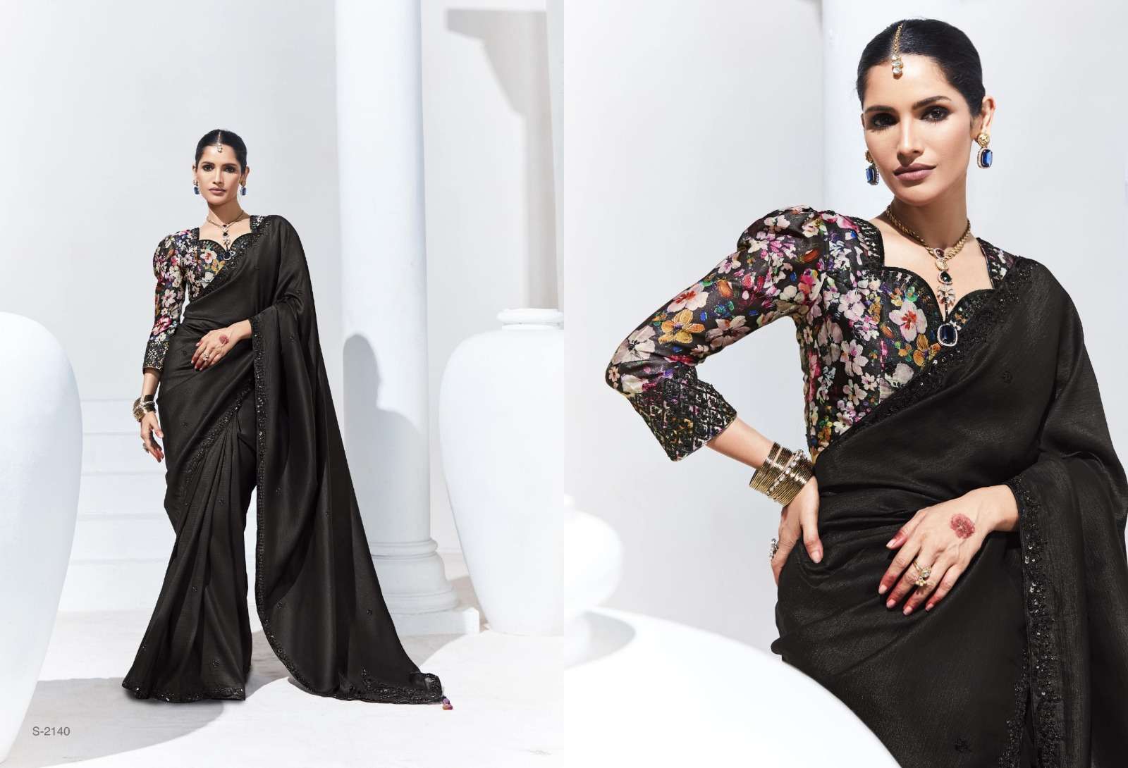 KIMORA PRESENTS RANGAT FANCY PARTY WEAR SAREES CATALOG WHOLESALER AND EXPORTER IN SURAT