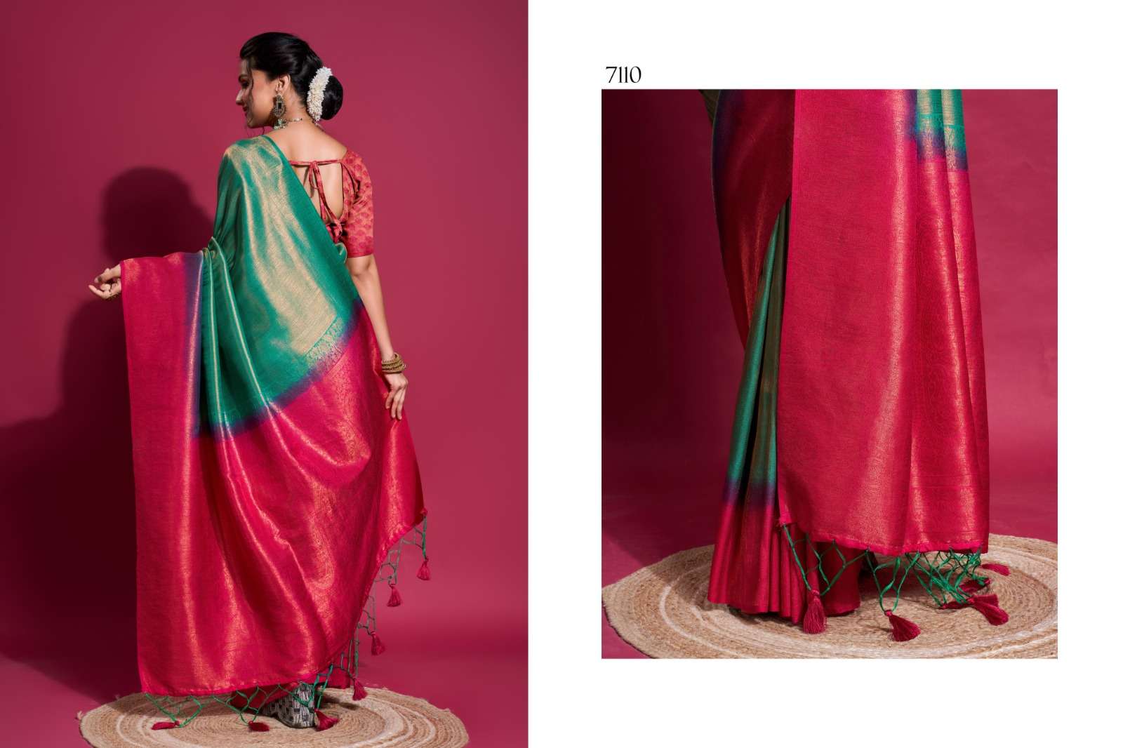 KRISHNA EXPORT PRESENTS KUBERA VOL-2 SOFT ZARI SAREES CATALOG WHOLESALER AND EXPORTER IN SURAT