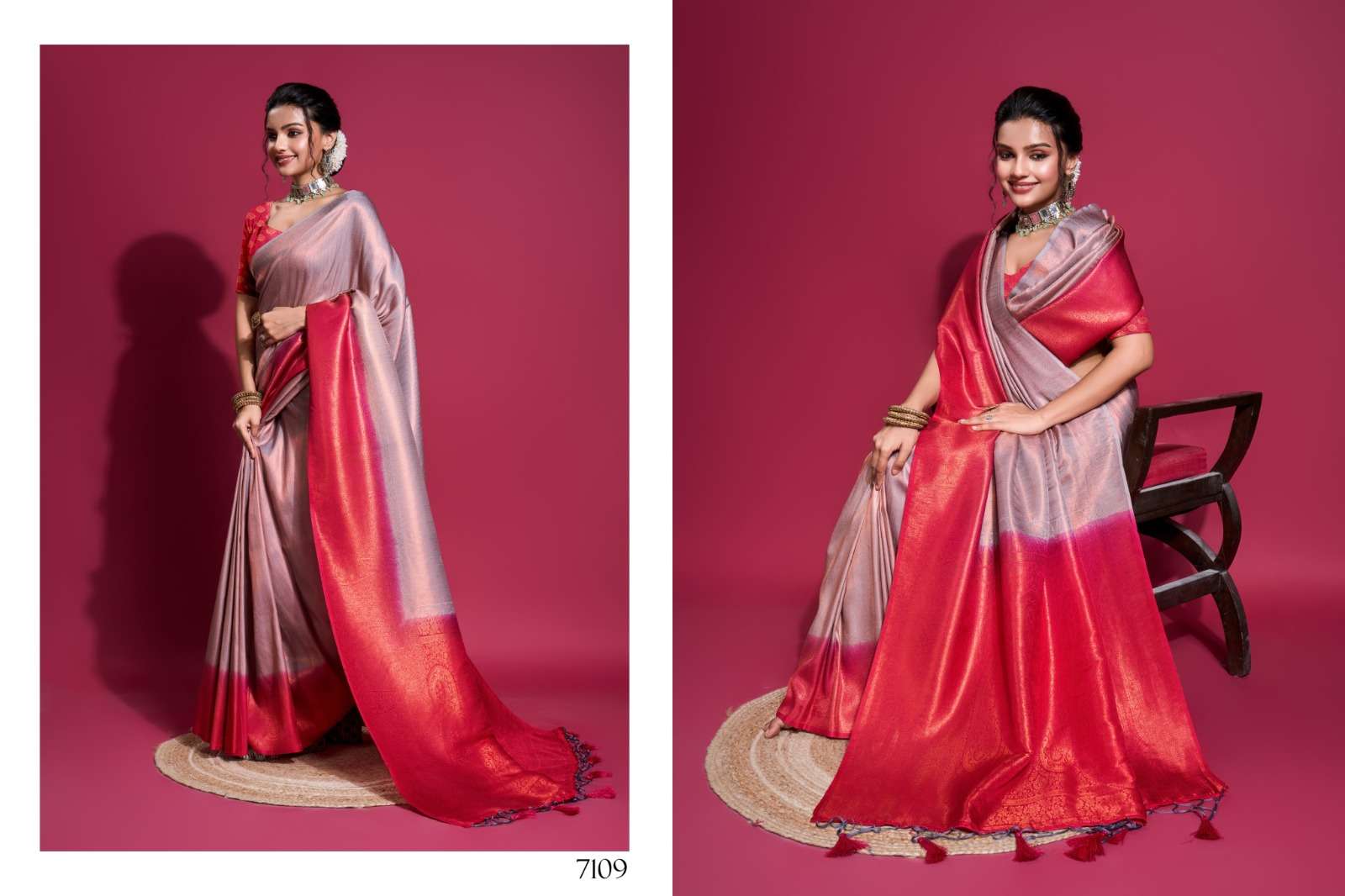KRISHNA EXPORT PRESENTS KUBERA VOL-2 SOFT ZARI SAREES CATALOG WHOLESALER AND EXPORTER IN SURAT