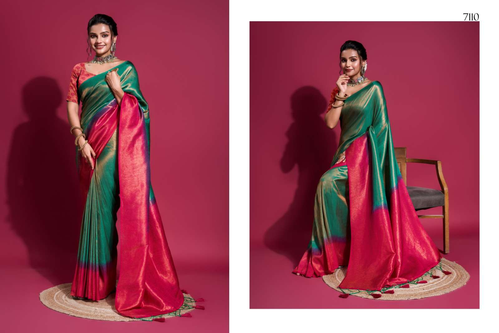 KRISHNA EXPORT PRESENTS KUBERA VOL-2 SOFT ZARI SAREES CATALOG WHOLESALER AND EXPORTER IN SURAT
