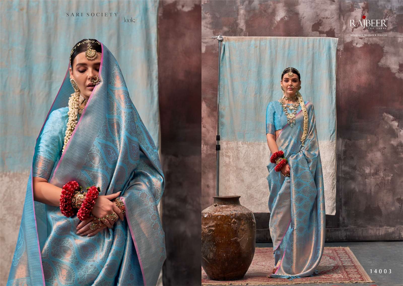 RAJBEER PRESENT KALAA-SAVOI HANDLOOM WEAVING SAREES CATALOG WHOLESALER AND EXPORTER IN SURAT 