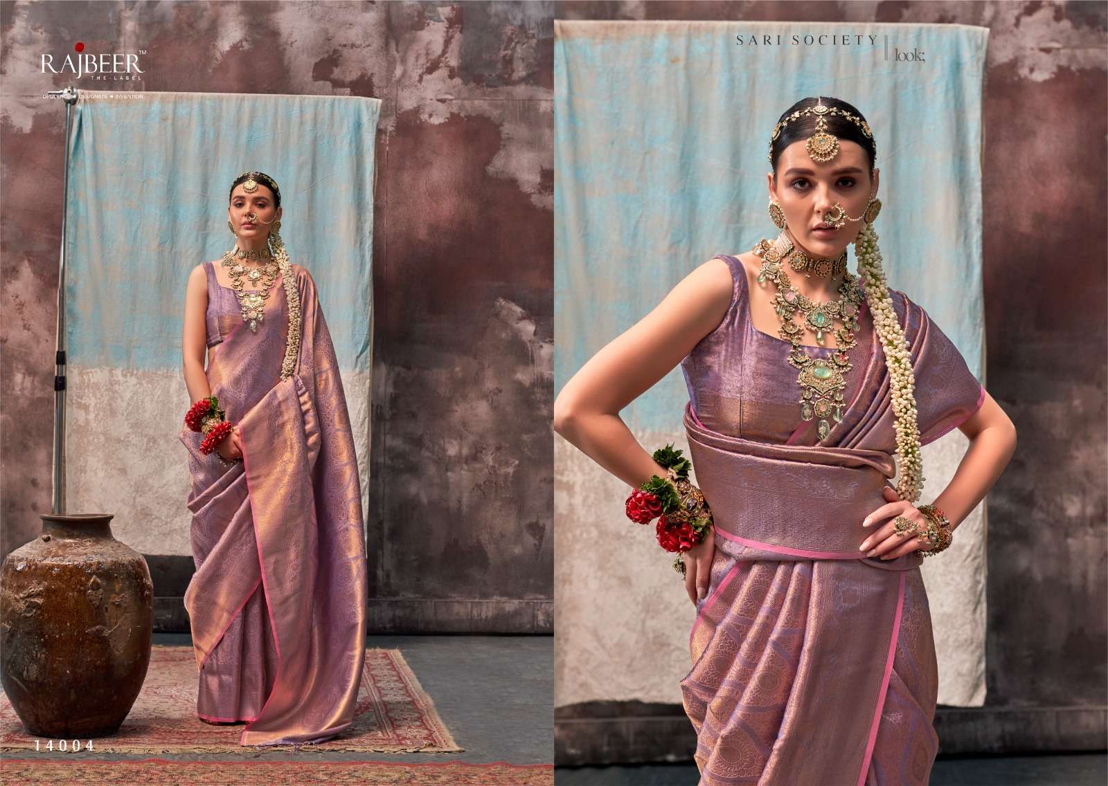RAJBEER PRESENT KALAA-SAVOI HANDLOOM WEAVING SAREES CATALOG WHOLESALER AND EXPORTER IN SURAT 