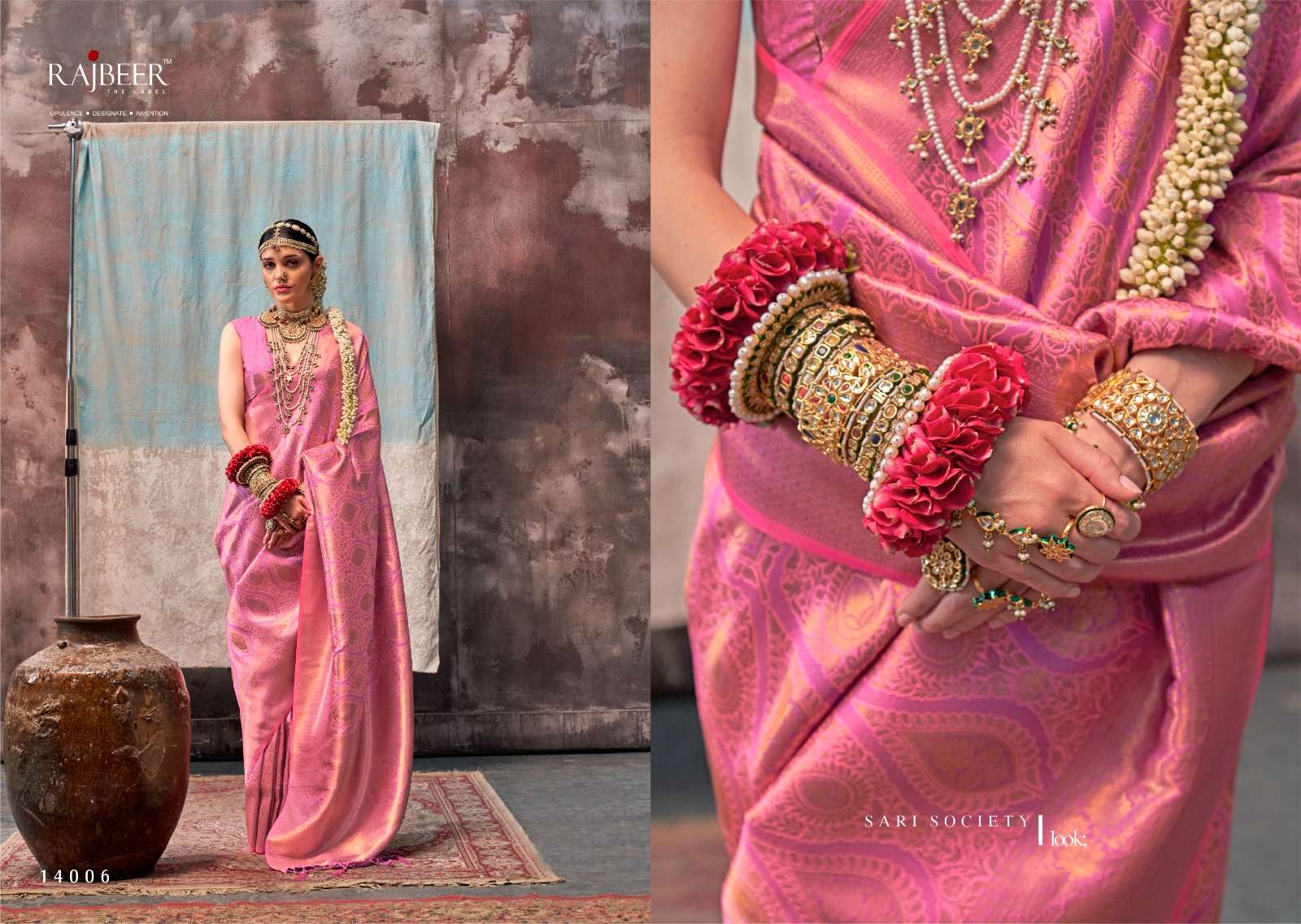RAJBEER PRESENT KALAA-SAVOI HANDLOOM WEAVING SAREES CATALOG WHOLESALER AND EXPORTER IN SURAT 